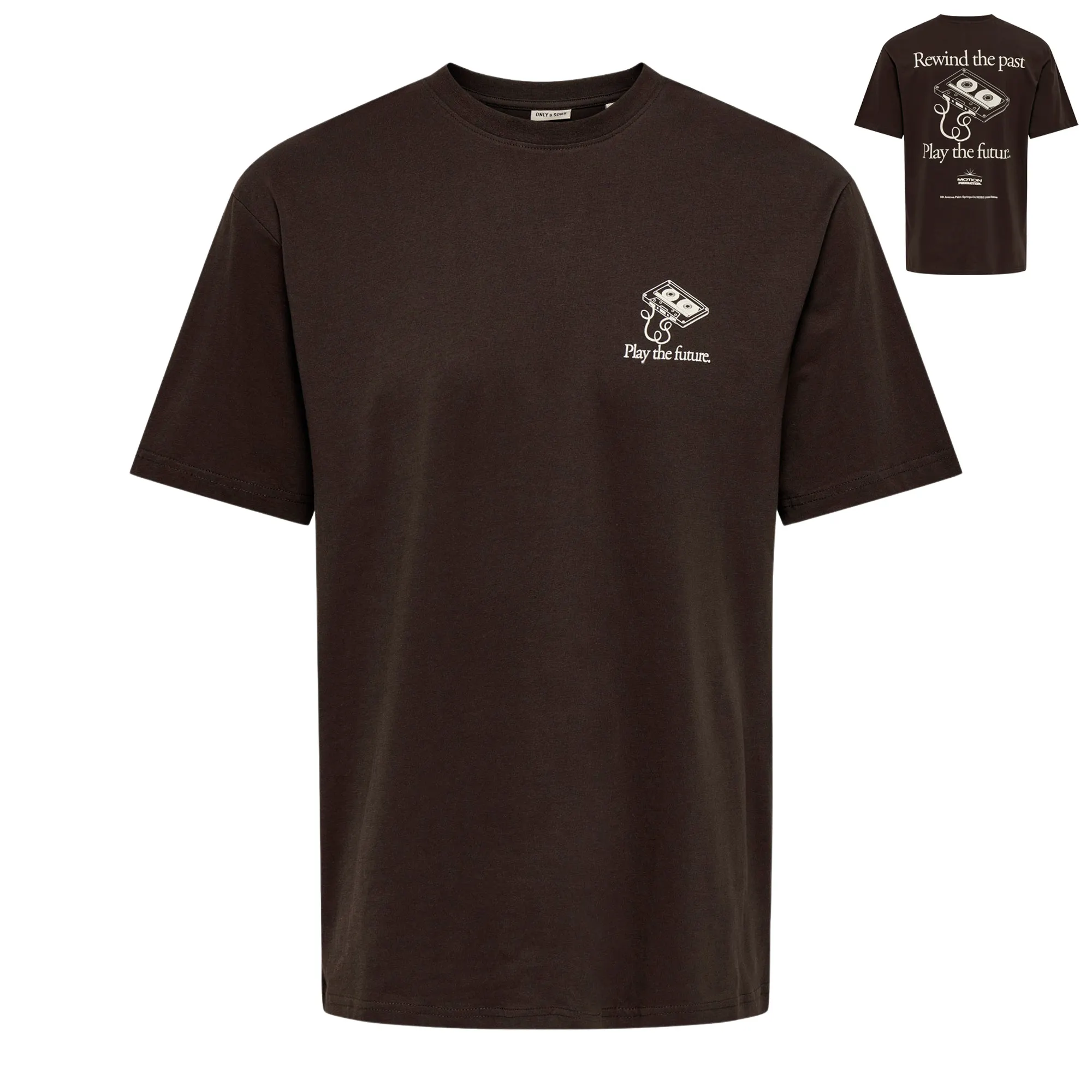 Only &amp; Sons Vibes Life Shirt Heren