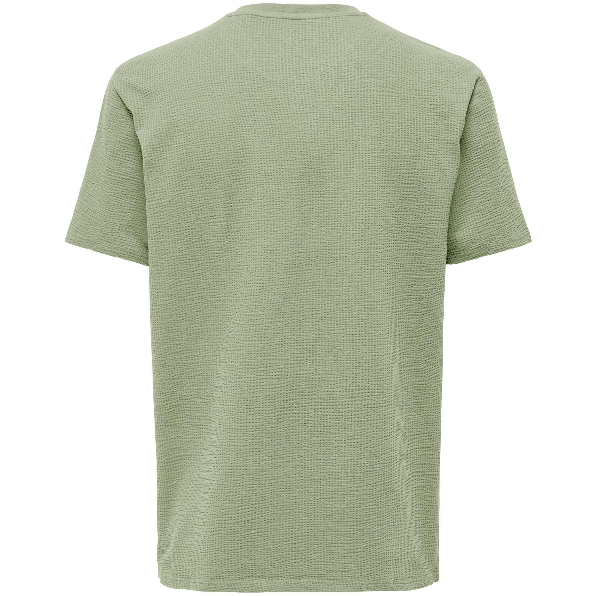 Only & Sons Kian Life Seersucker Shirt Heren