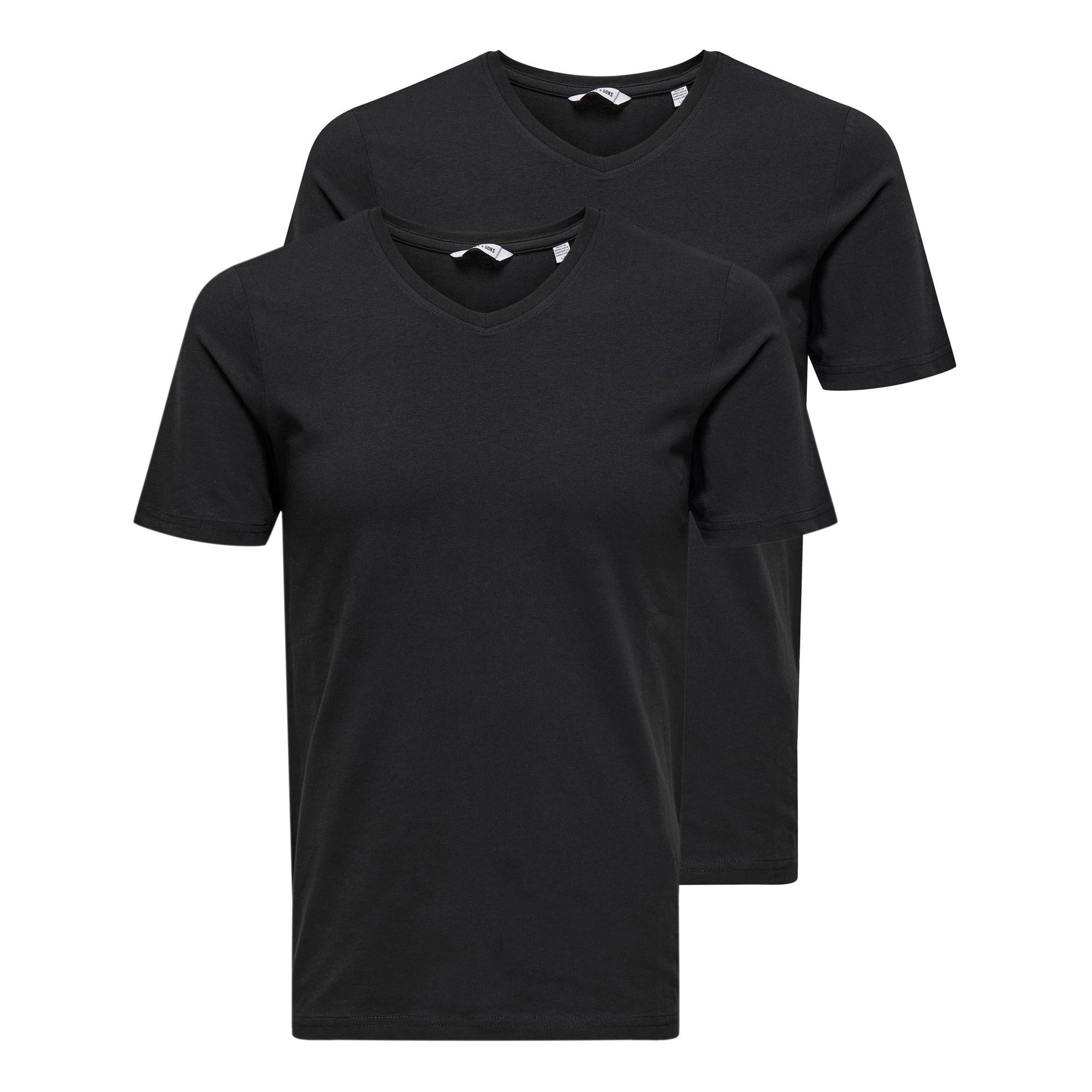 Only & Sons Basic Slim Shirts Heren (2-pack)