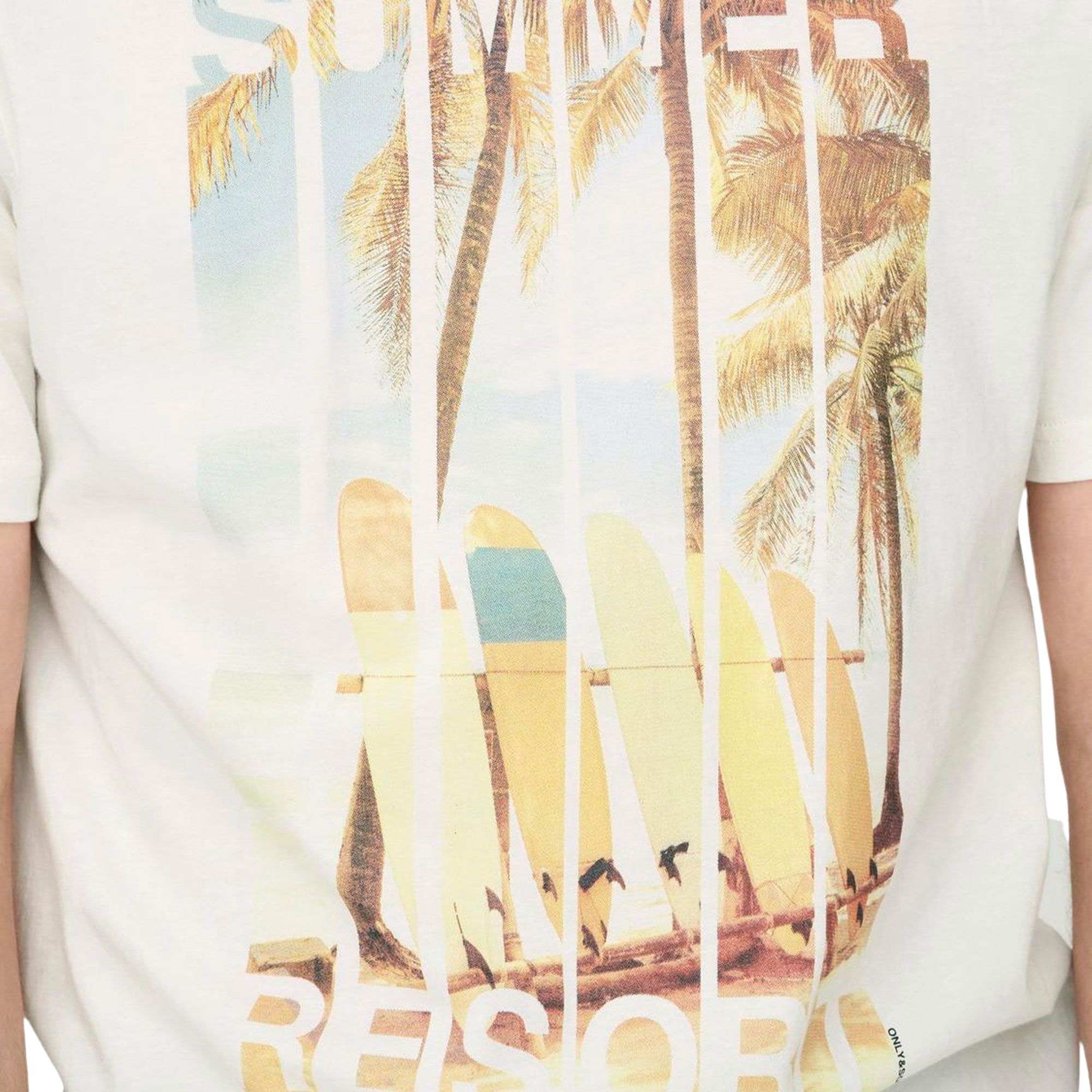 Only & Sons Magdy Life Photoprint Shirt Heren