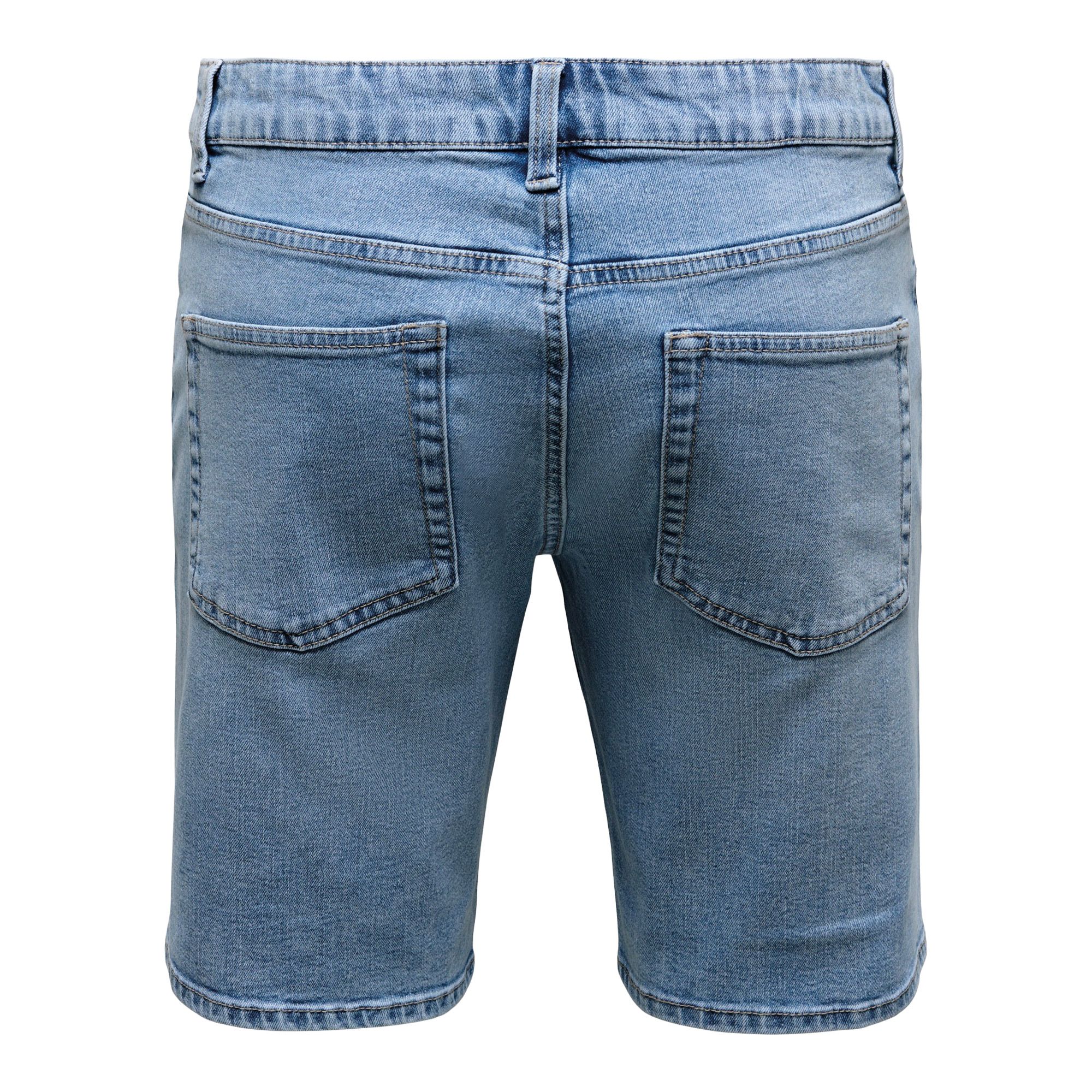Only & Sons Weft Box Pim Denim Short Heren