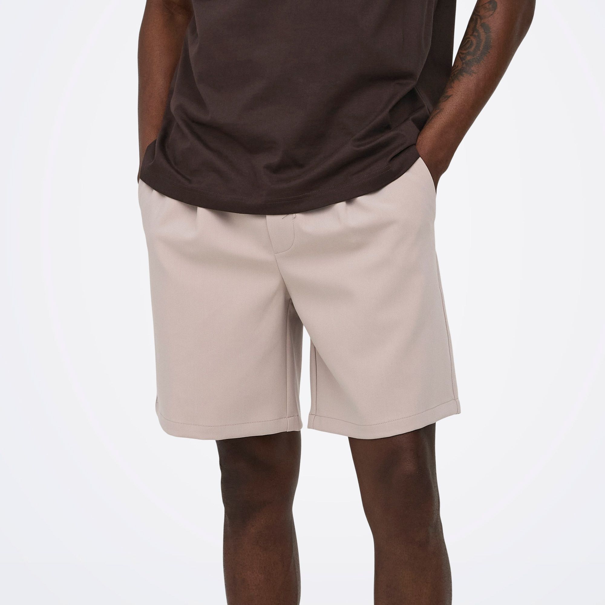 Only & Sons Will Loose String Short Heren