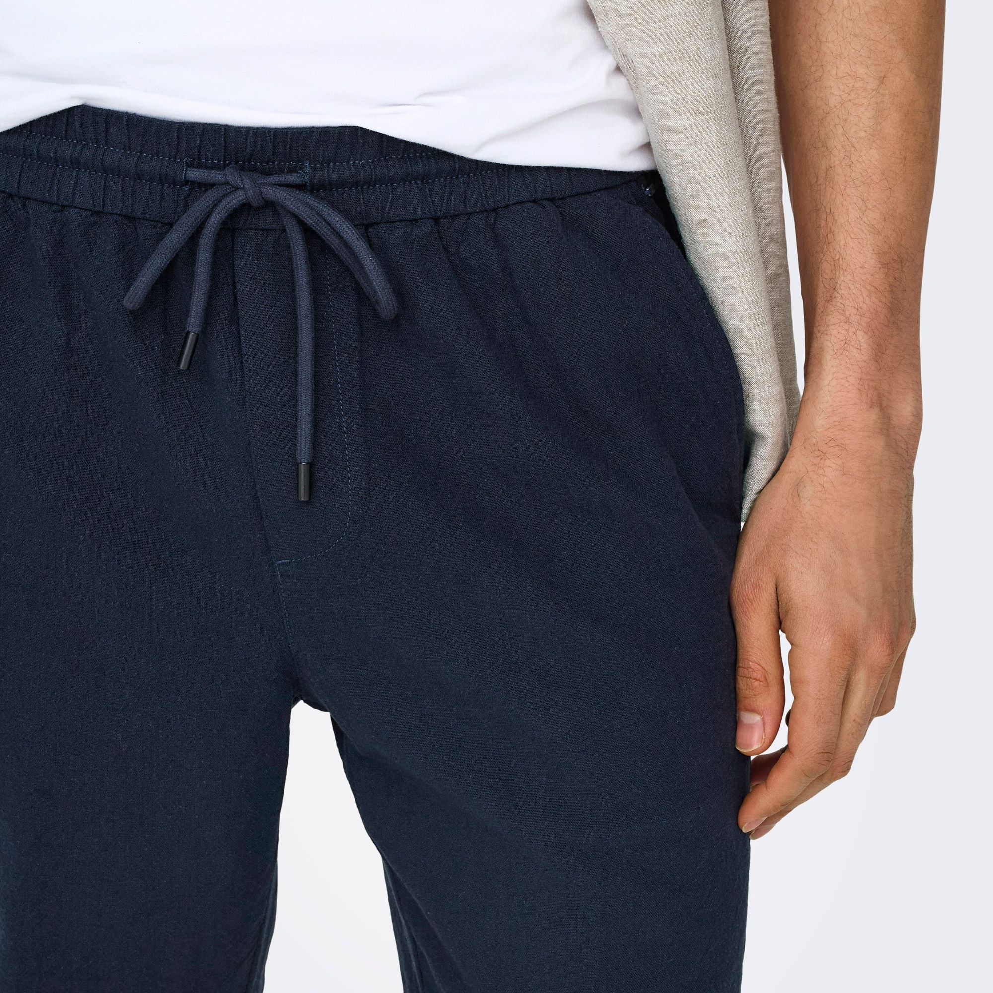Only & Sons Linus Cotton Linnen Short Heren