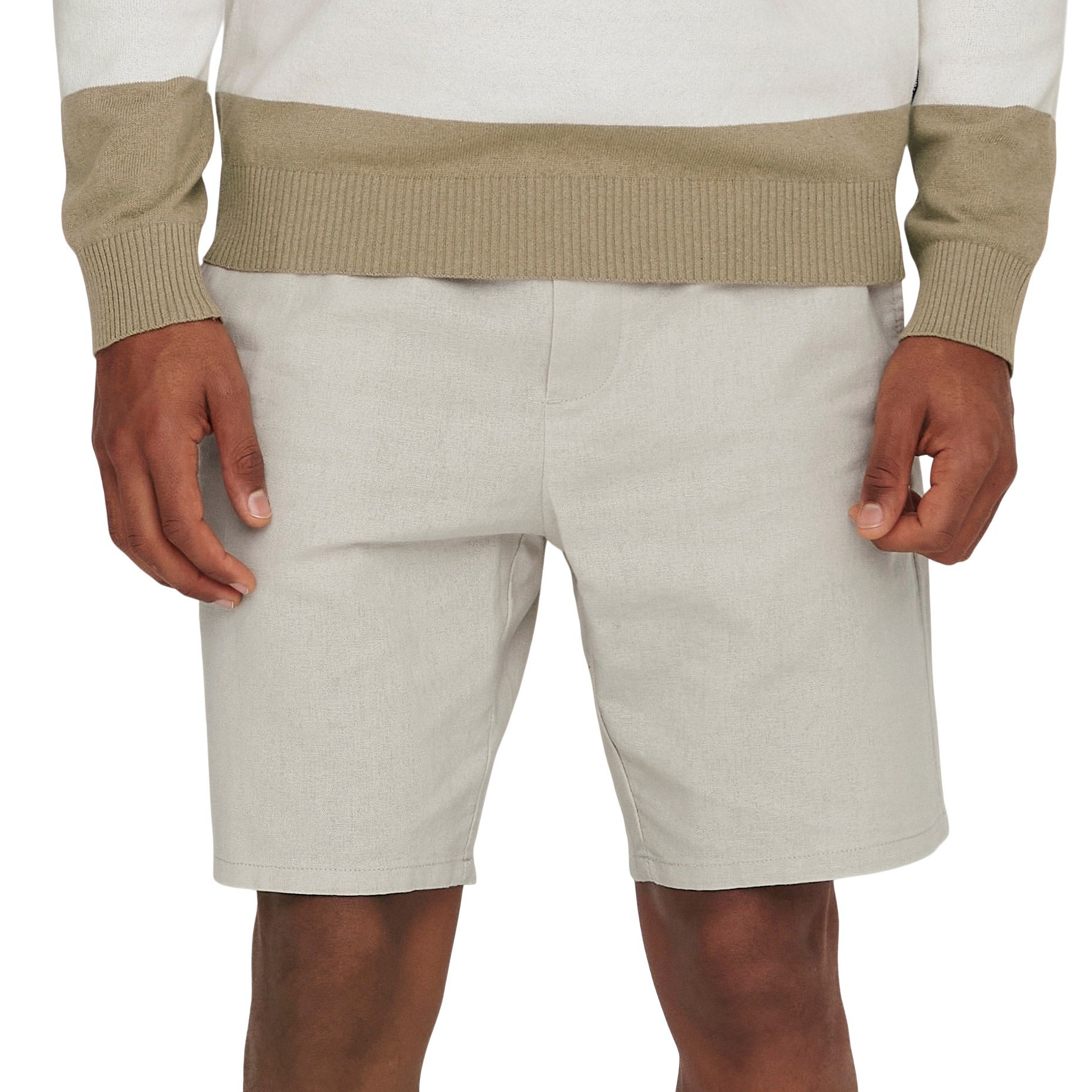 Only & Sons Linus Cotton Linnen Short Heren