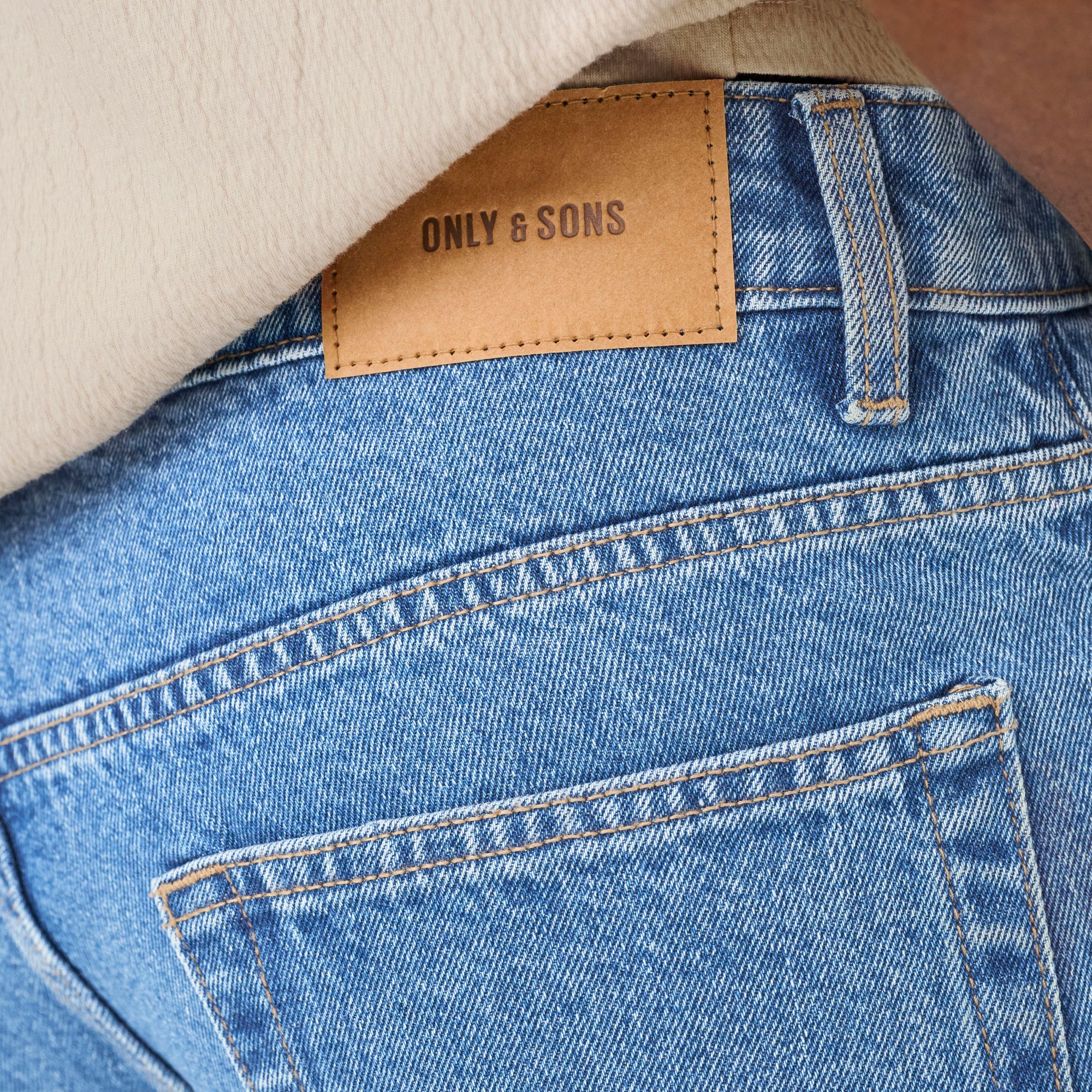 Only & Sons Edge Pim Box Denim Short Heren