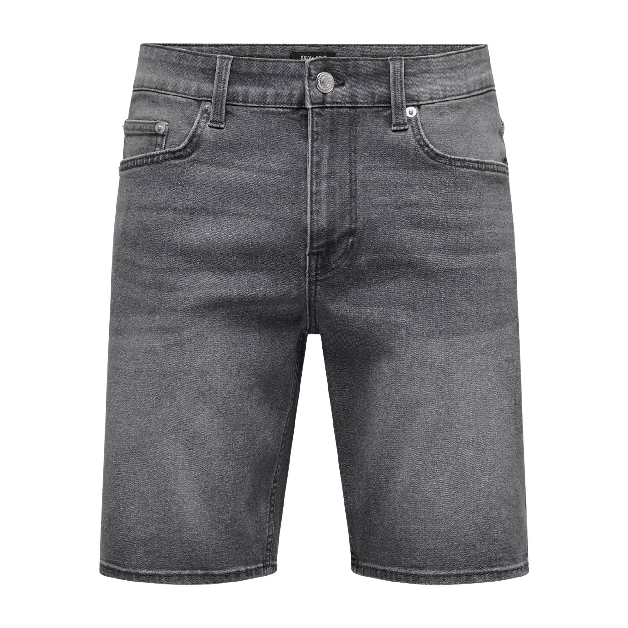 Only & Sons Weft Denim Short Heren