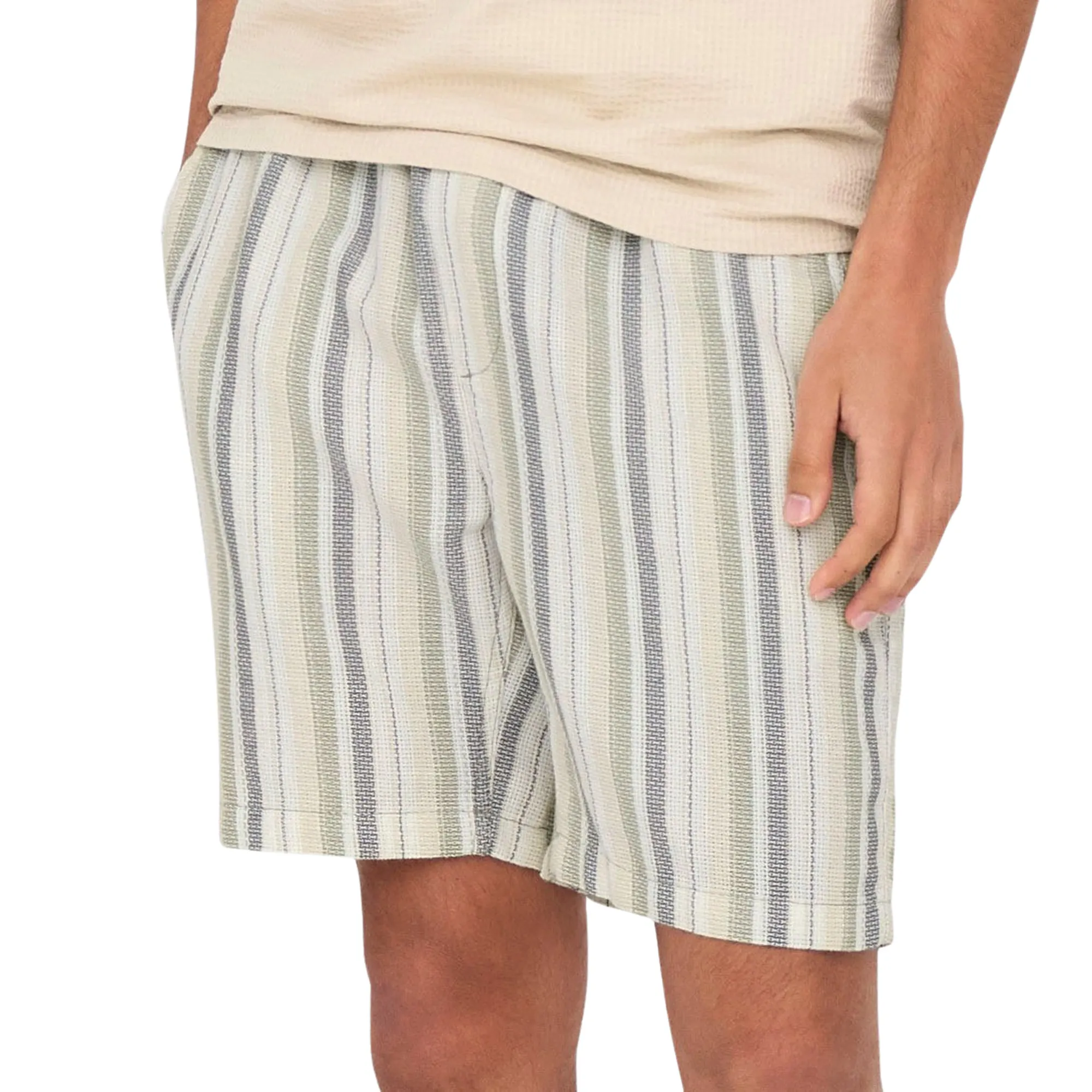 Only &amp; Sons Trev Life Reg Stripe Joggingshort Heren