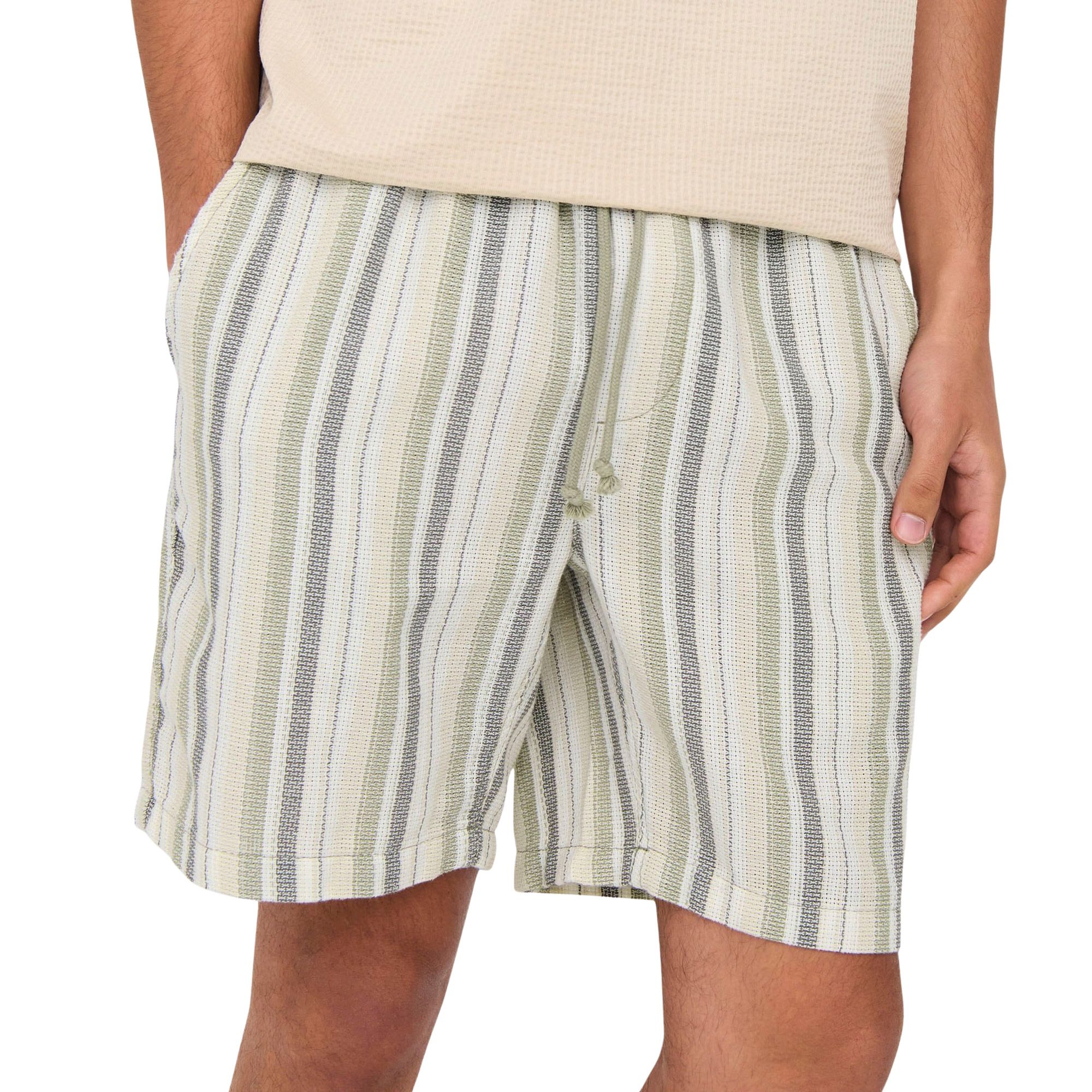 Only & Sons Trev Life Reg Stripe Joggingshort Heren