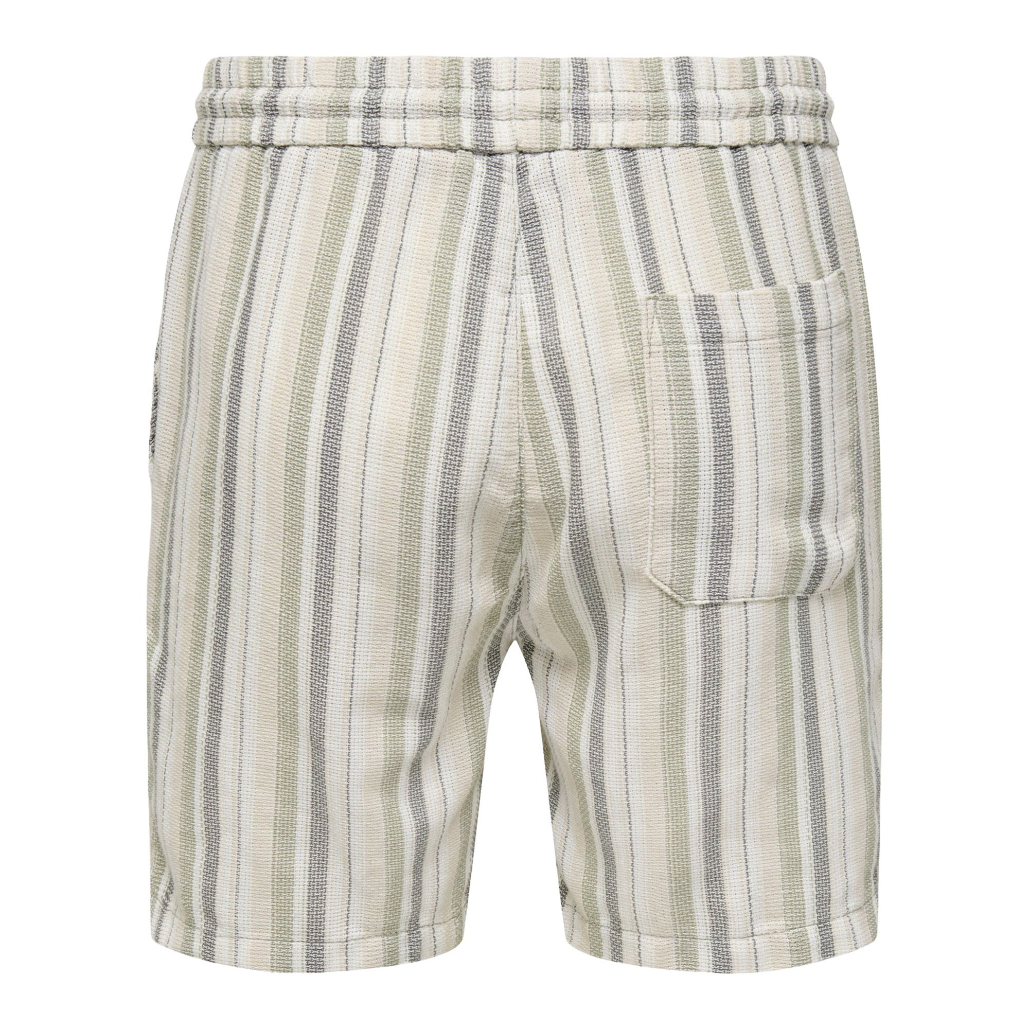 Only & Sons Trev Life Reg Stripe Joggingshort Heren