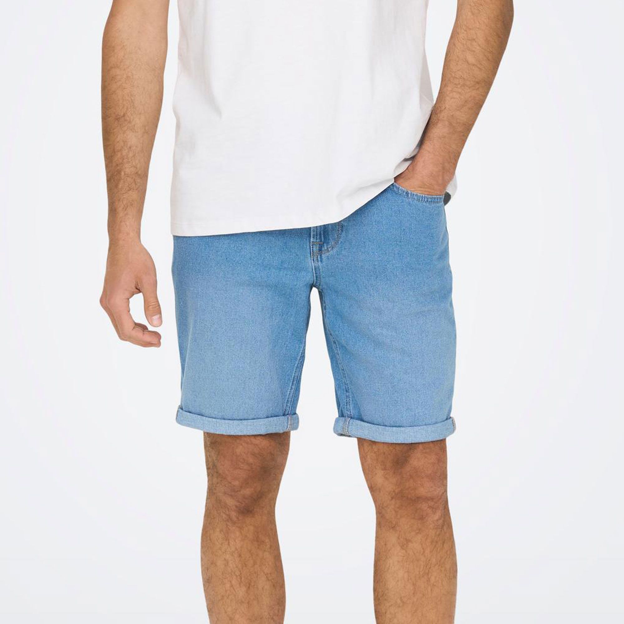 Only & Sons Ply Denim Short Heren