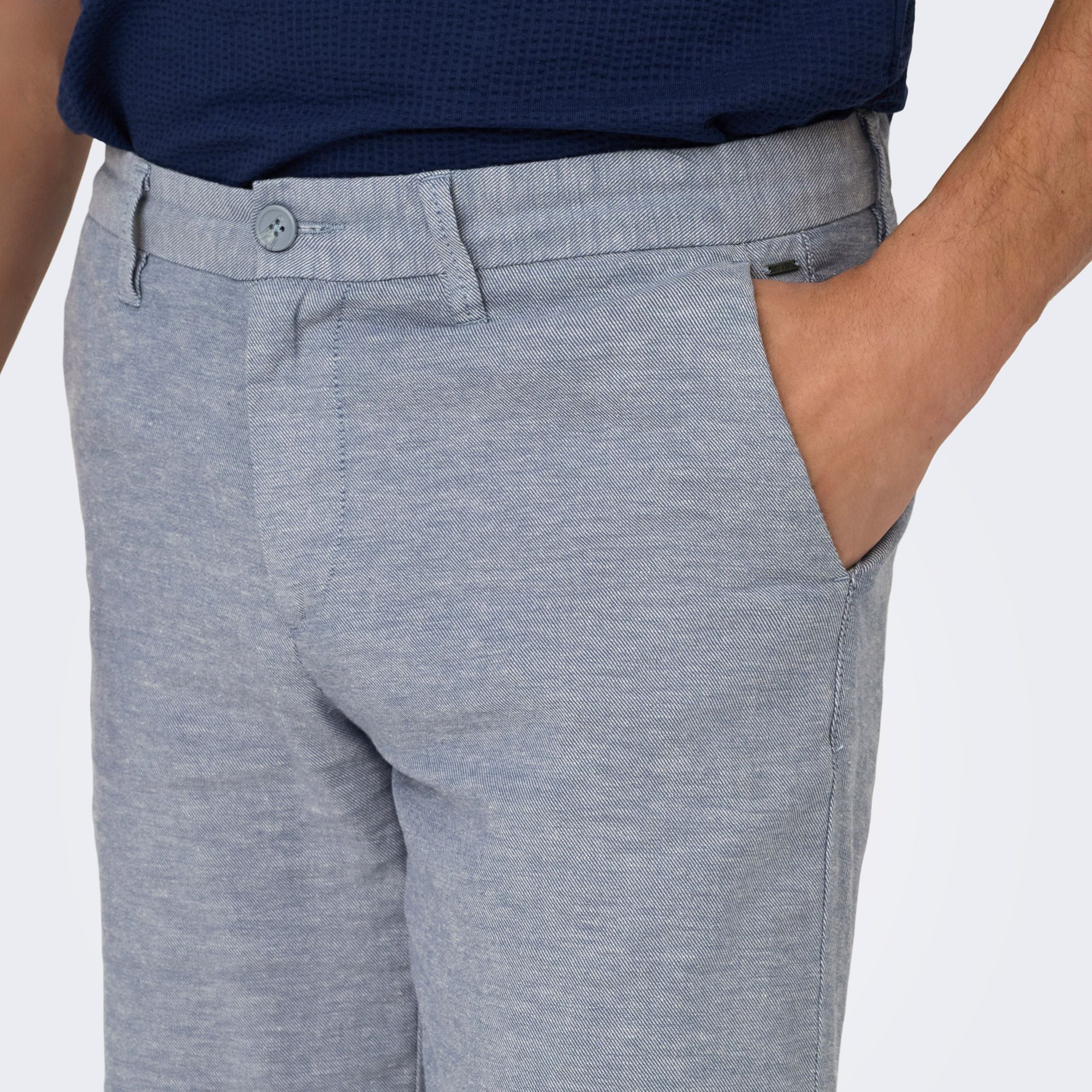 Only & Sons Mark Cotton Linnen Short Heren