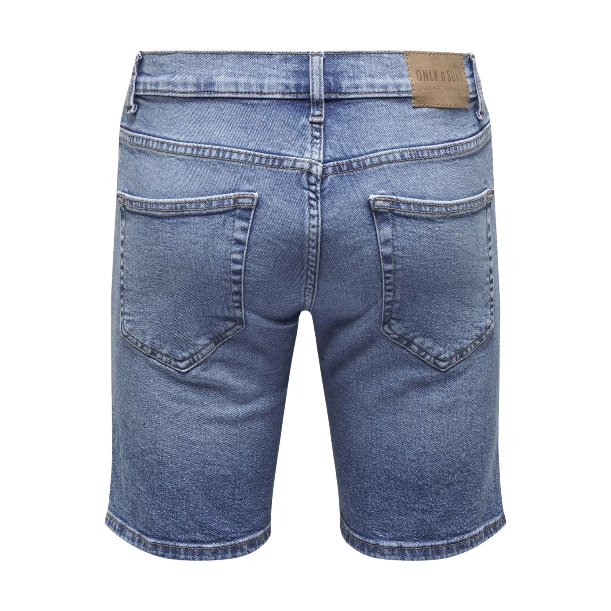 Only & Sons Weft Denim Short Heren