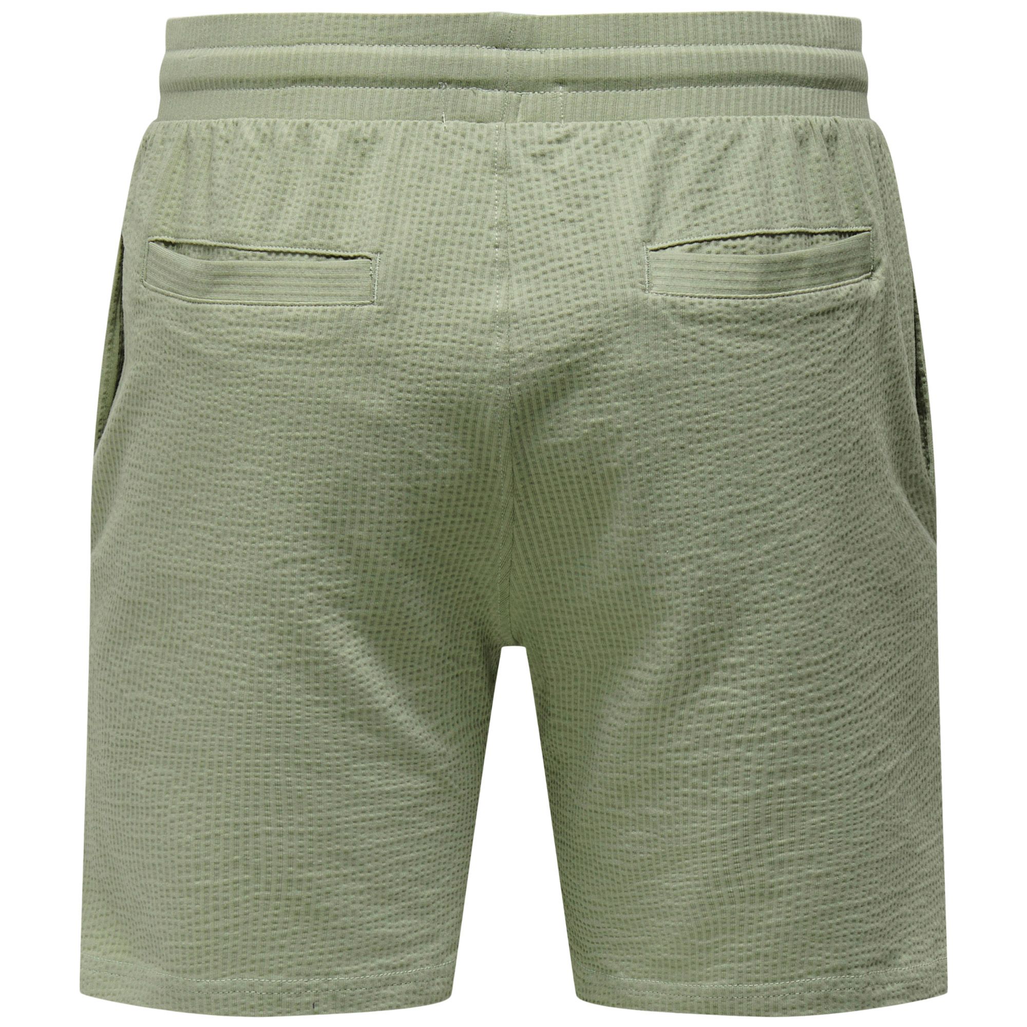 Only & Sons Kian Life Seersucker Joggingshort Heren