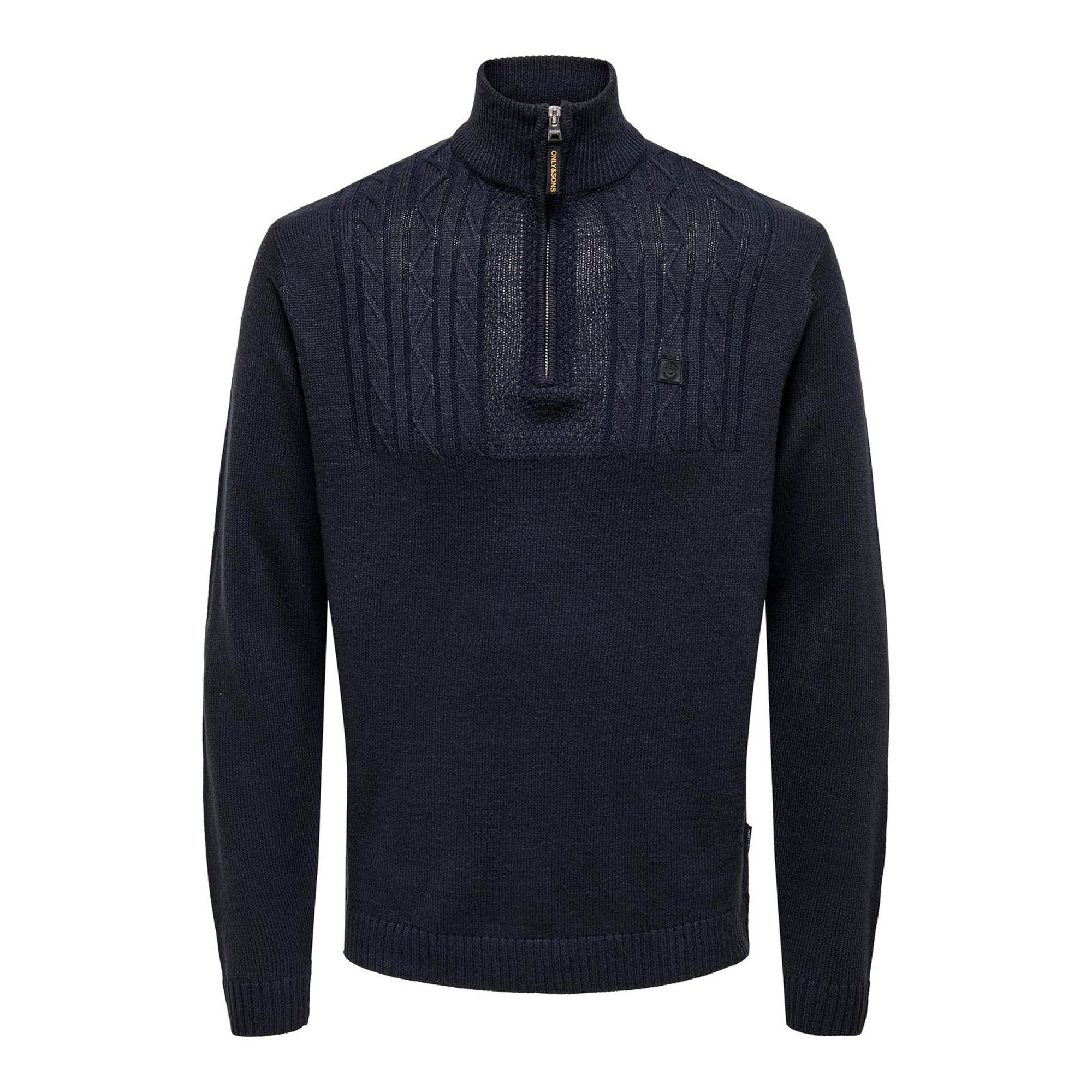 Only & Sons Hett Half Zip Trui Heren