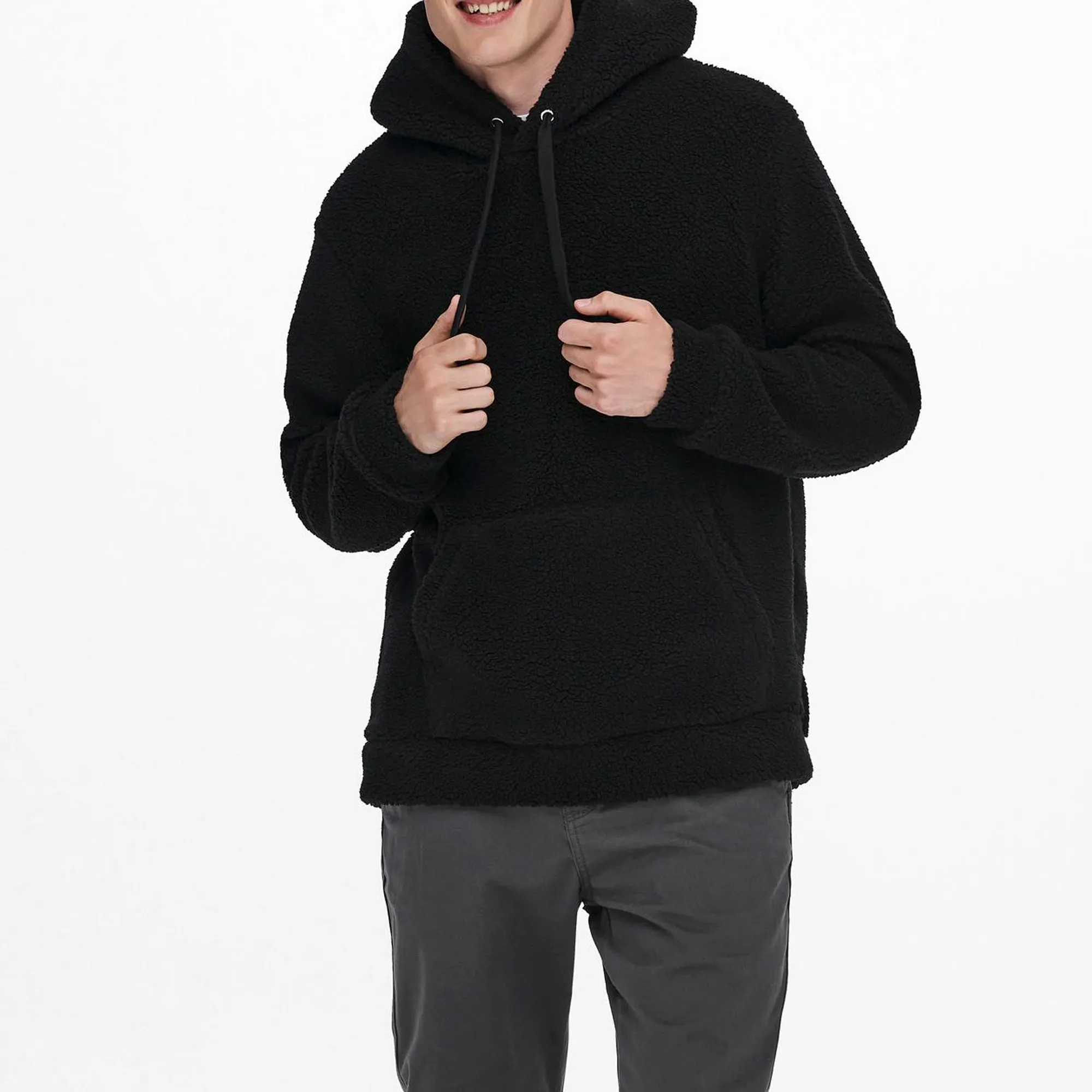 Only & Sons Remy Teddy Hoodie Heren
