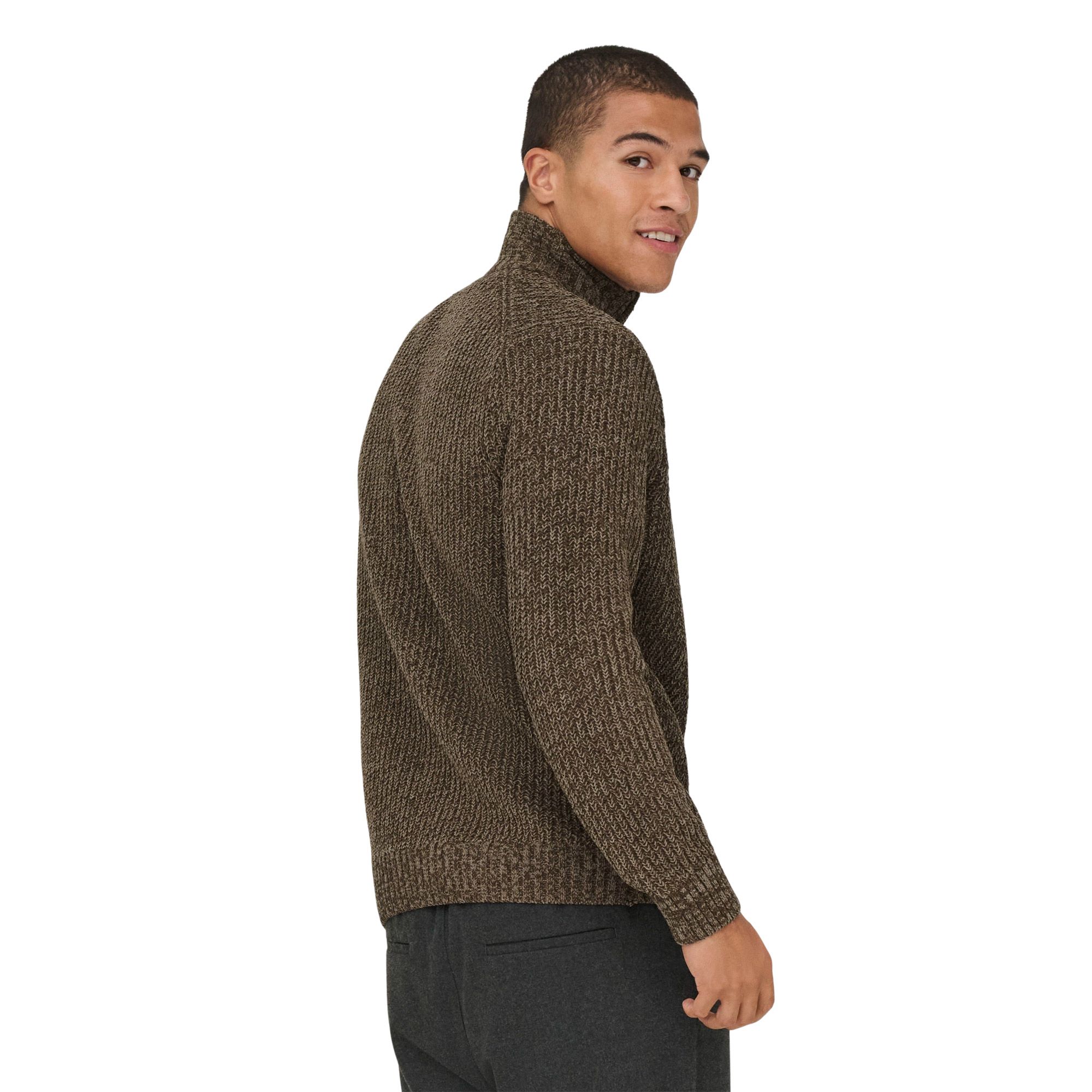 Only & Sons Join High Neck Knit Sweater Heren