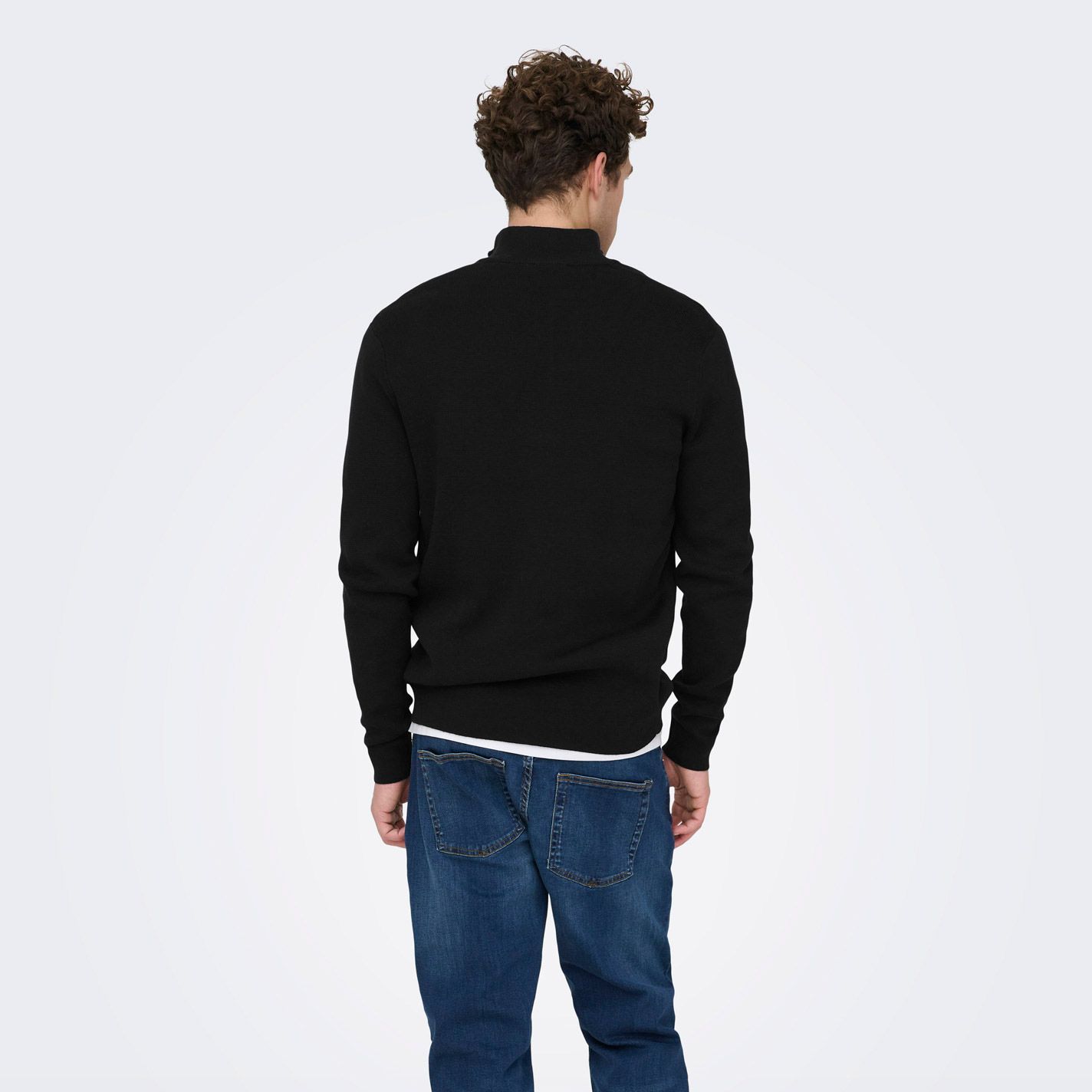 Pull Only & Sons Sting Life Half Zip Hommes