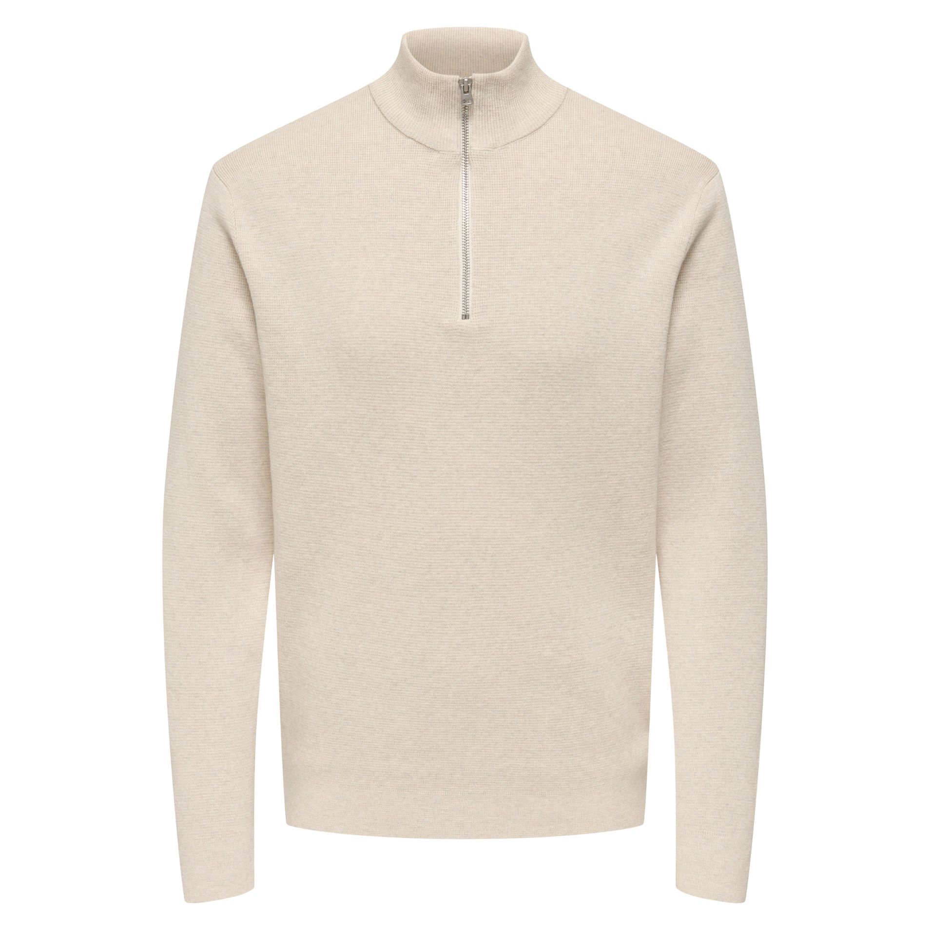 Only & Sons Sting Life Half Zip Sweater Heren