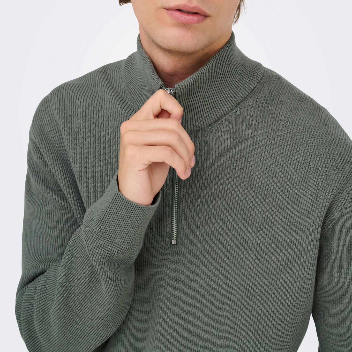 Only & Sons Phil Half Zip Trui Heren