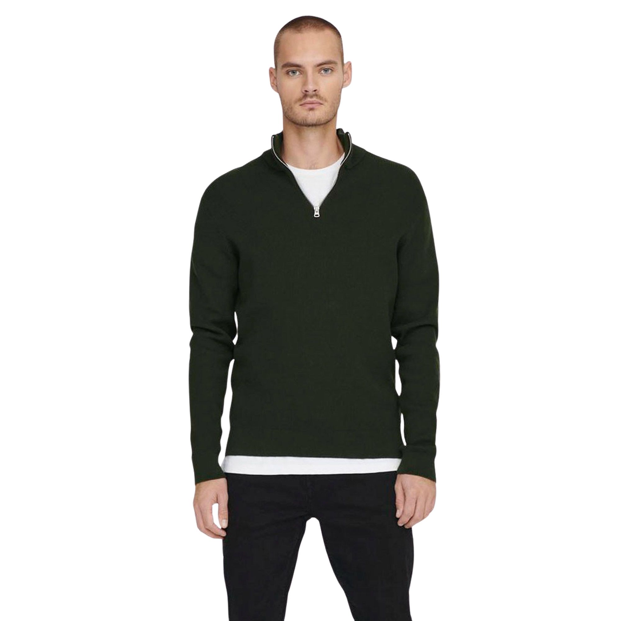 Only & Sons Phil Half Zip Trui Heren