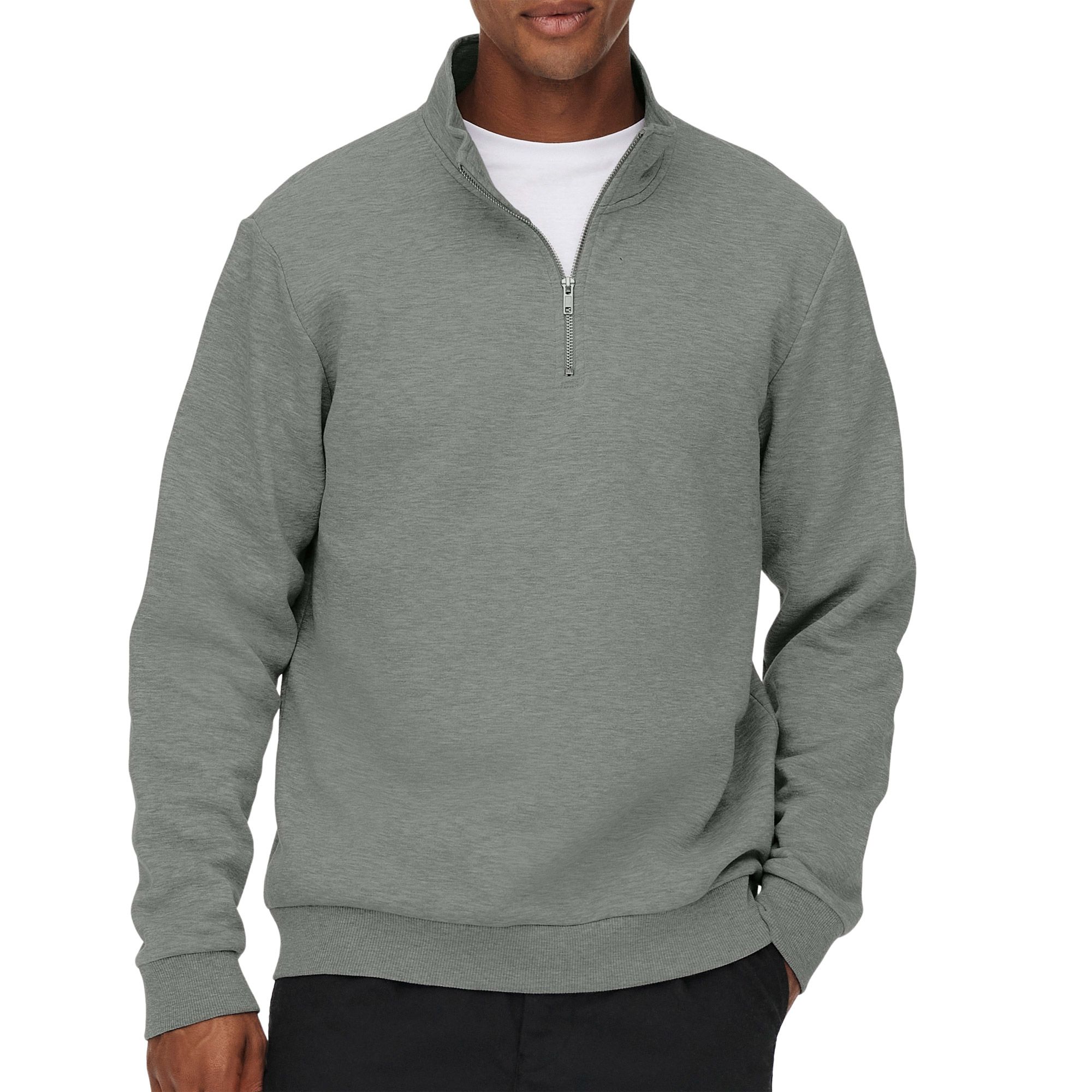 Only & Sons Ceres Life Half Zip Sweater Heren