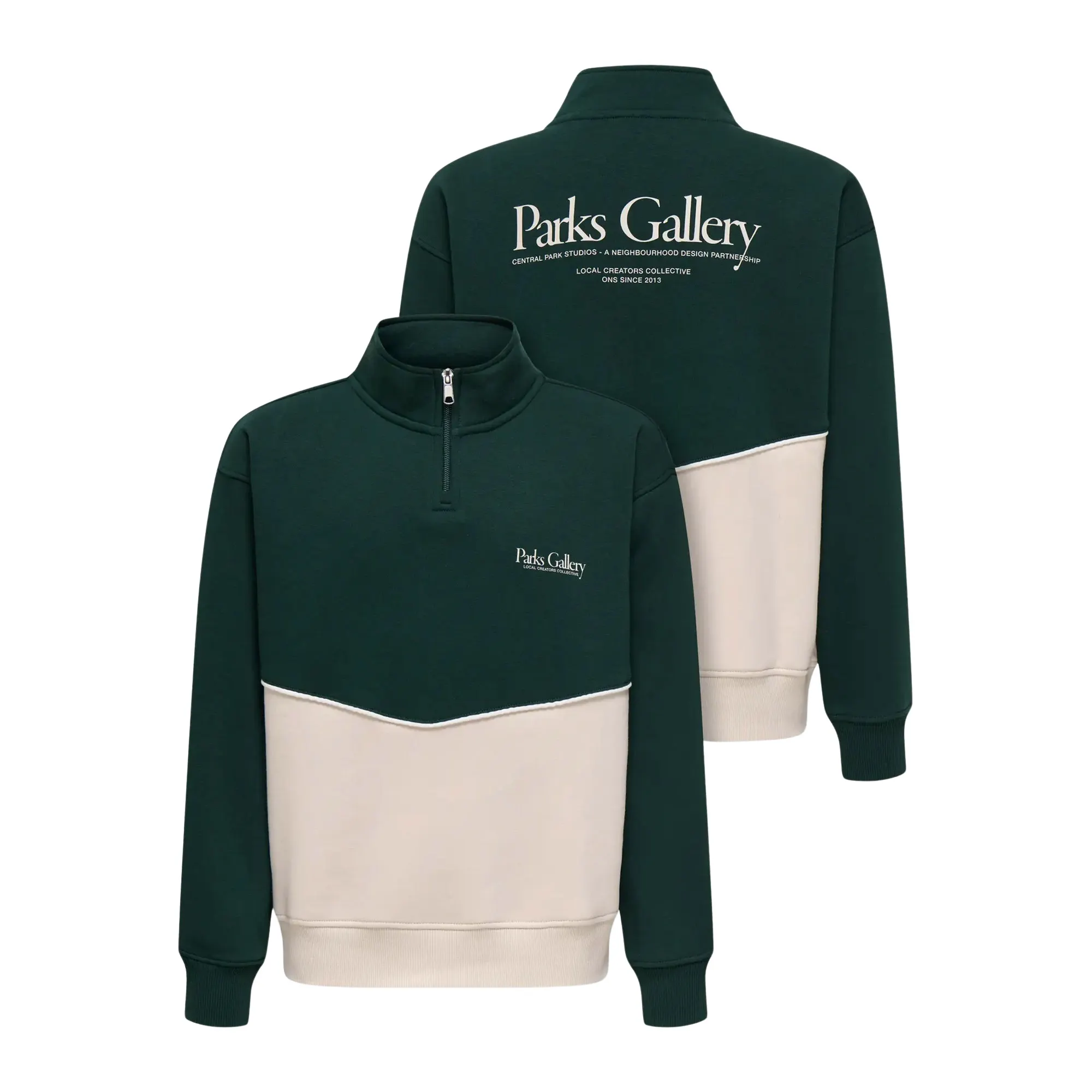 Only &amp; Sons Ceres RLX Half-Zip Parks High Neck Sweater Junior