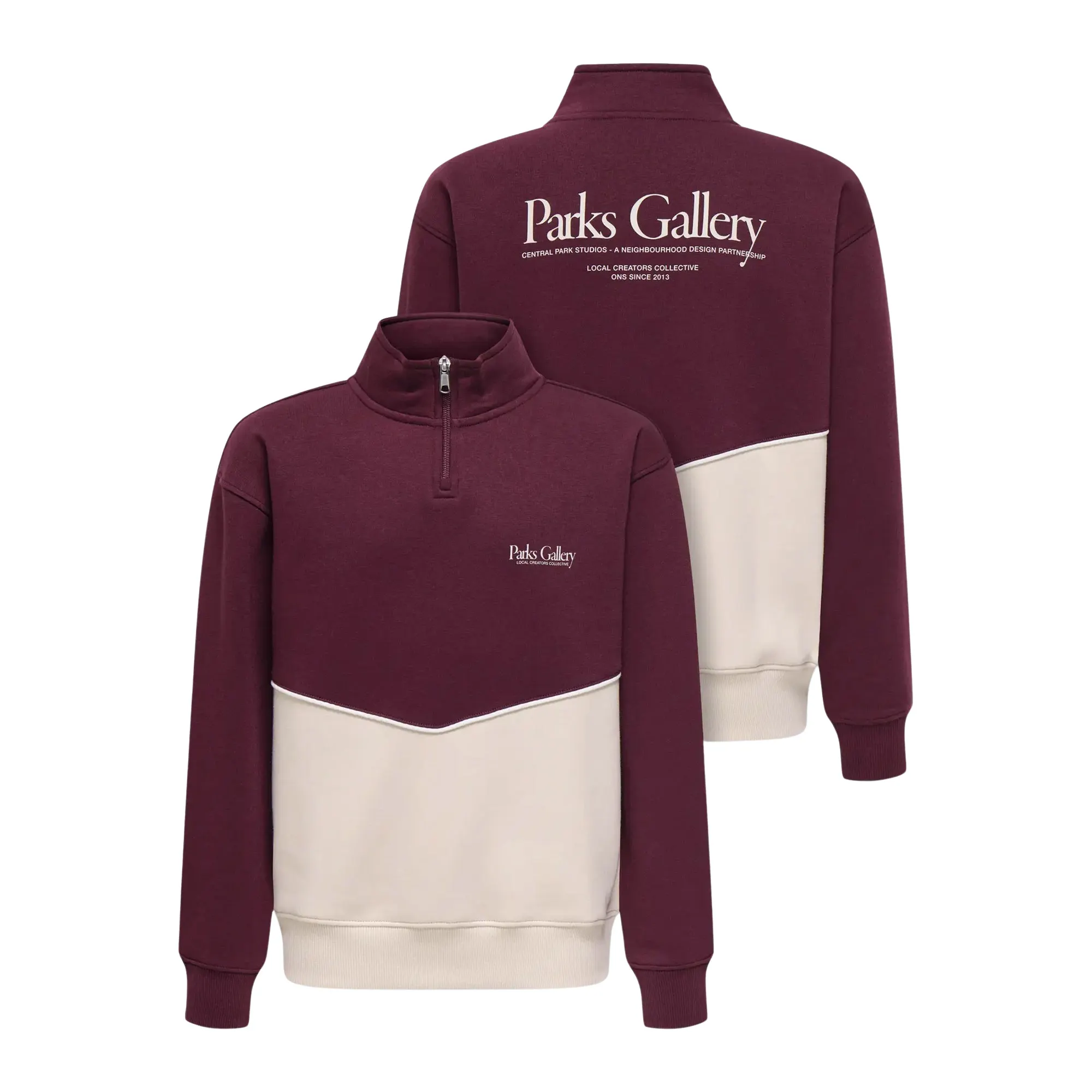 Only & Sons Ceres RLX Half-Zip Parks High Neck Sweater Junior