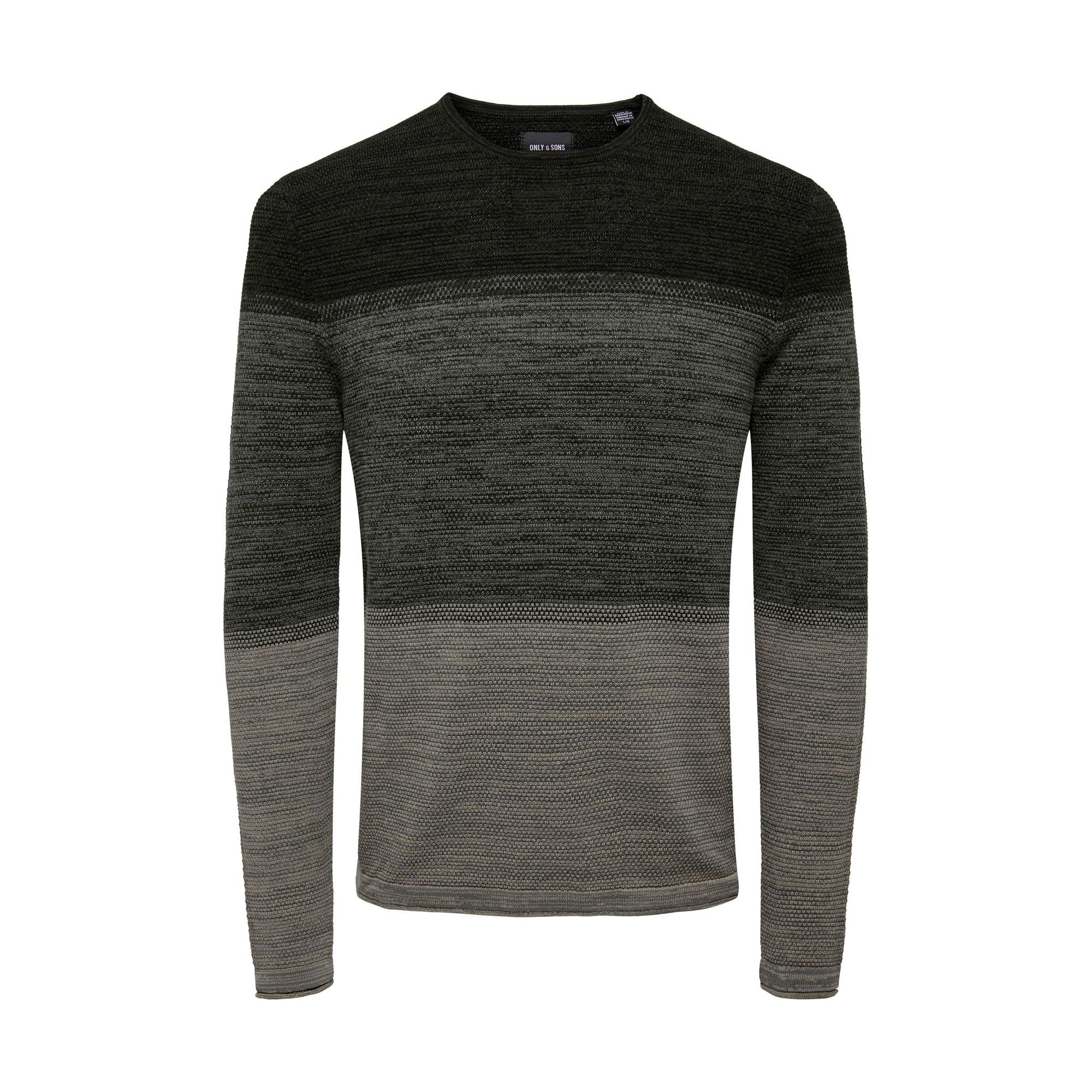 Only & Sons Panter Life 12 Struc Crew Knit Pullover Herren