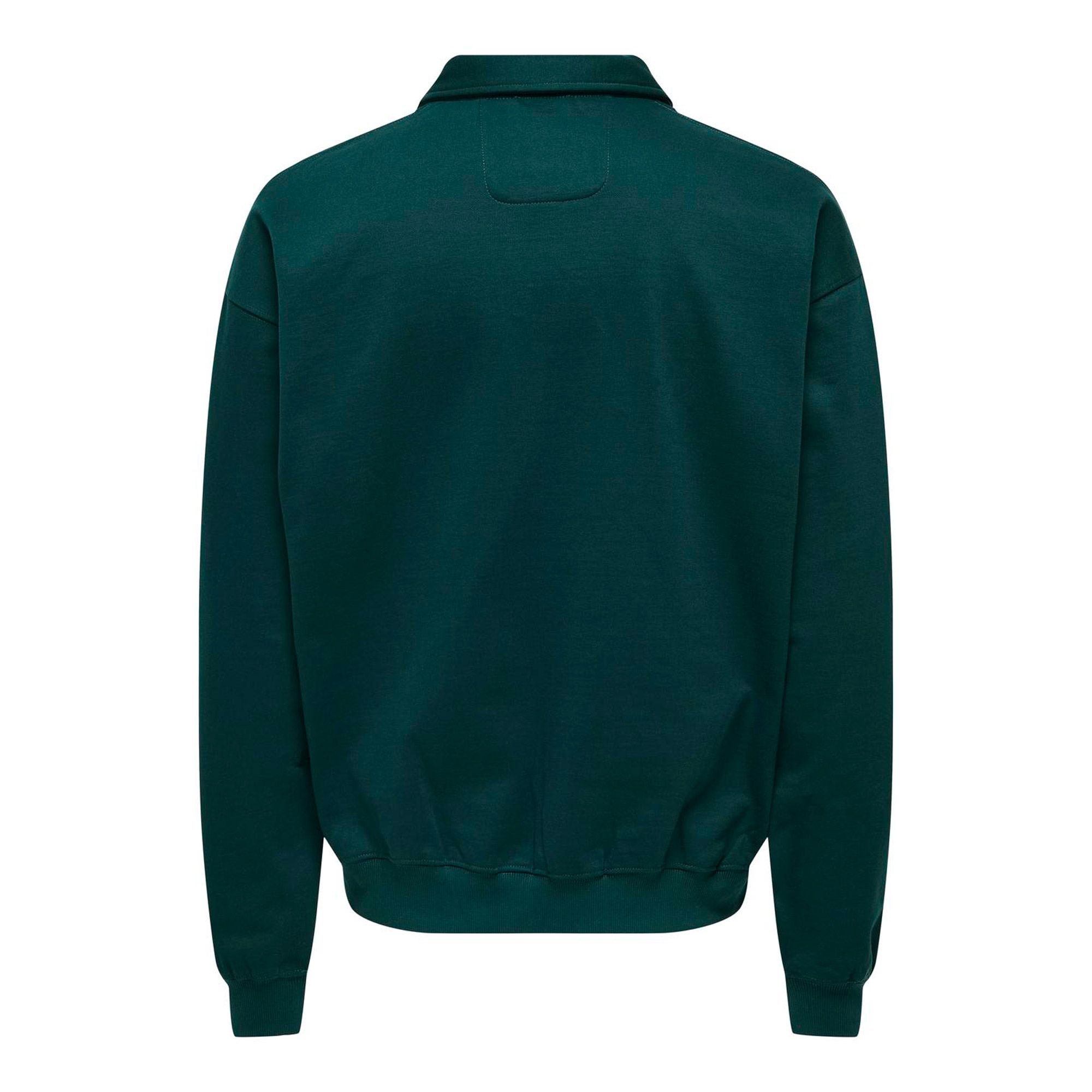 Only & Sons Rugby Half Zip Sweater Heren