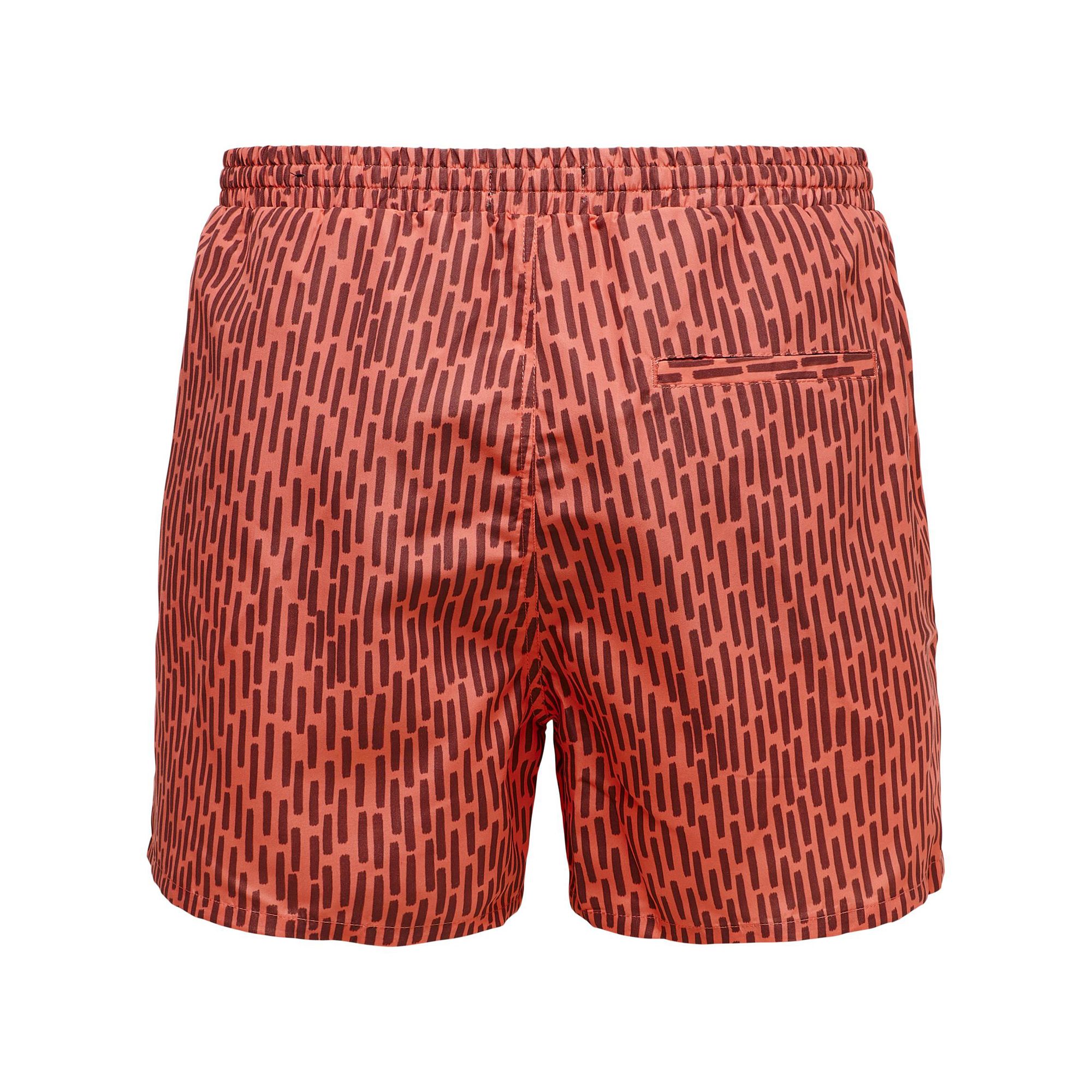Only & Sons Ted Stripe Print GW 1835 Zwembroek Heren
