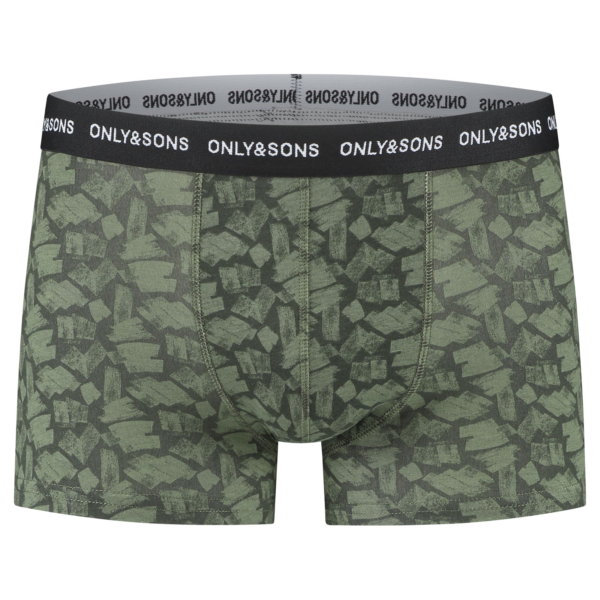 Only & Sons Kasper Print Trunks Boxershorts Heren (3-pack)