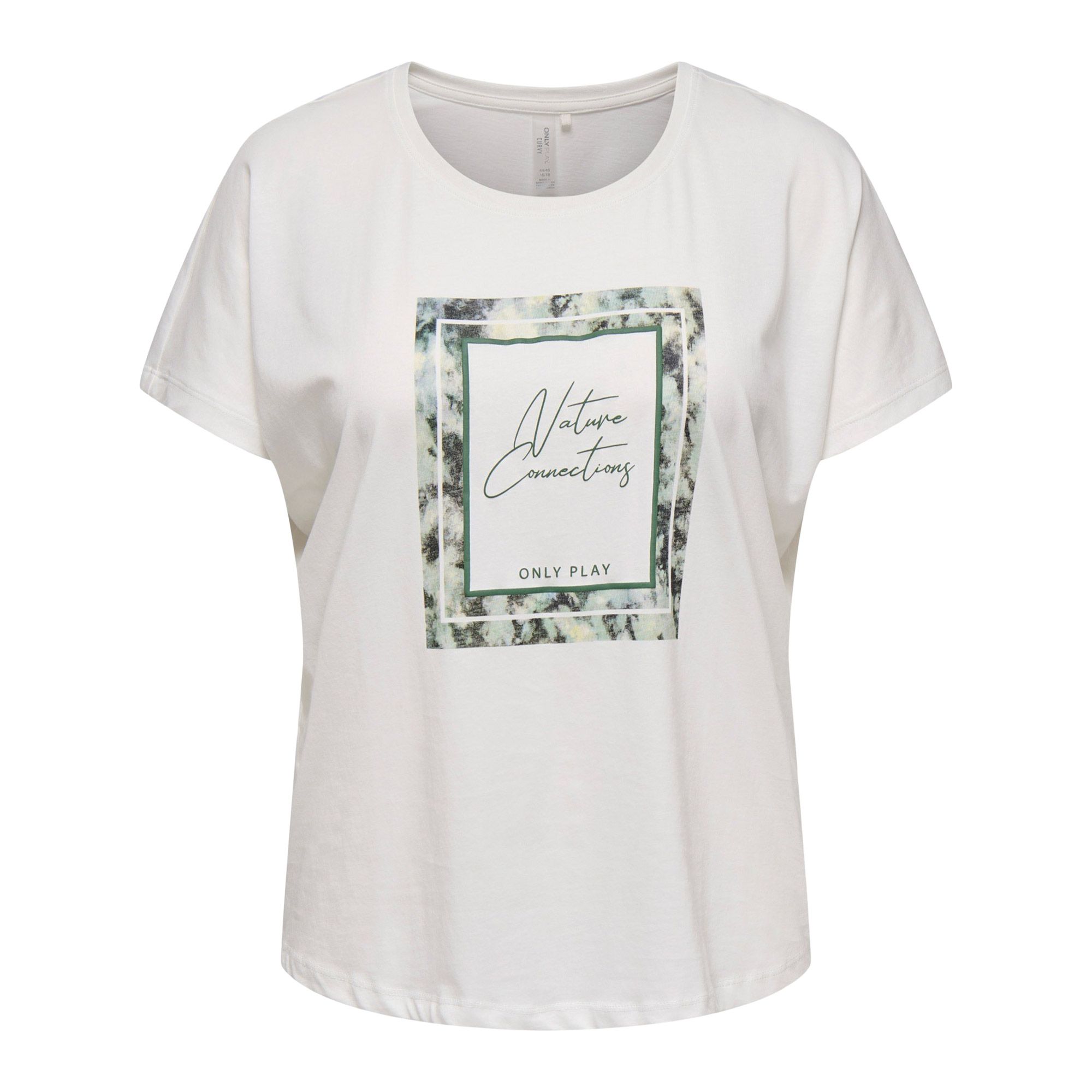 Only Play Aub-Ari Life On Bat Shirt Dames (curvy)