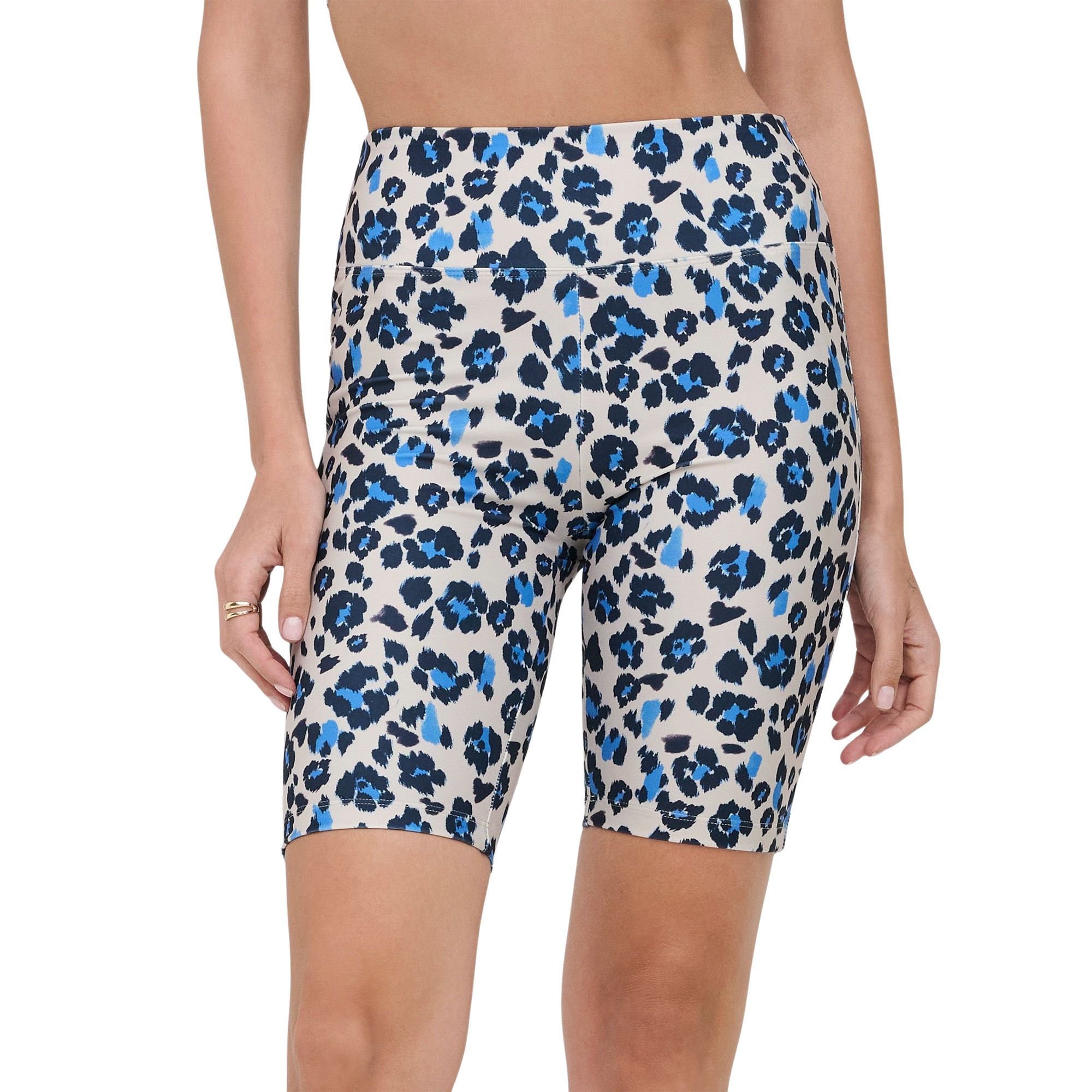 Only Play Rya 2 Fern Life HW AOP Short Train Tight Dames