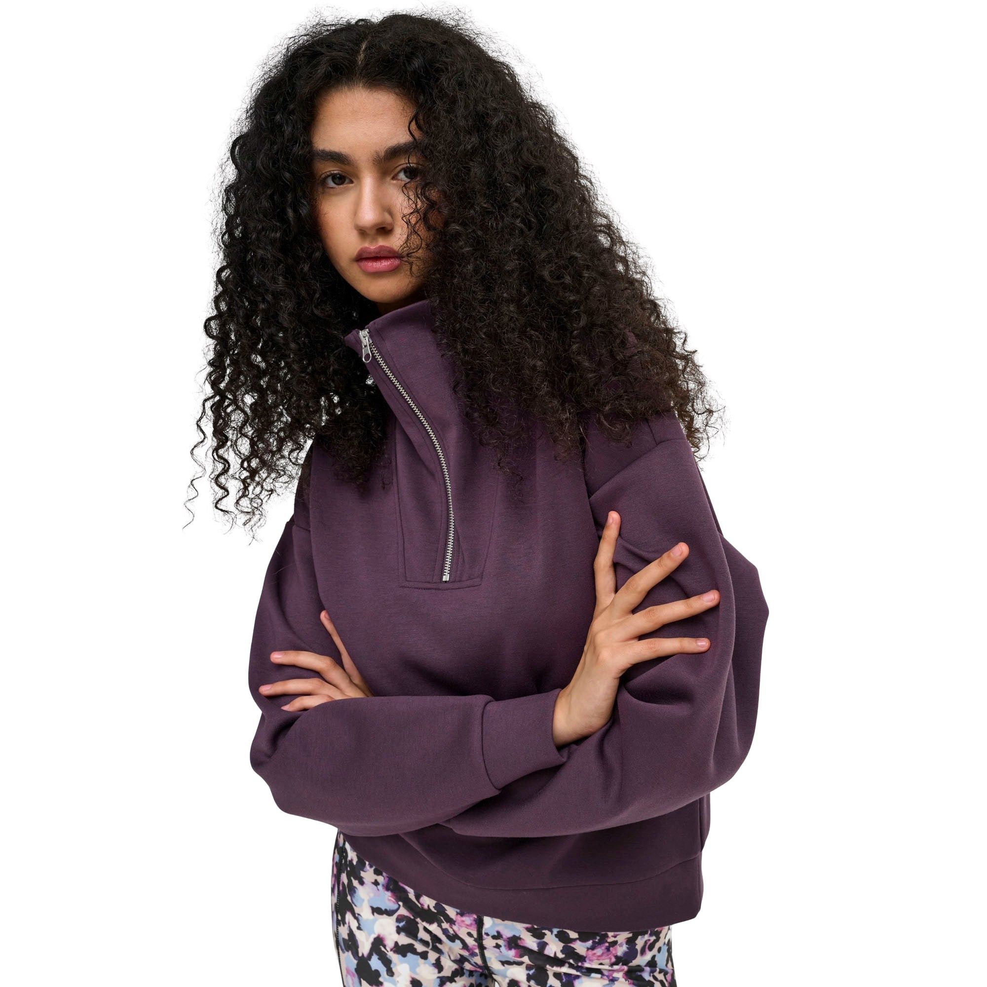 Only Play Lounge Life 1/4 Zip Sweater Dames
