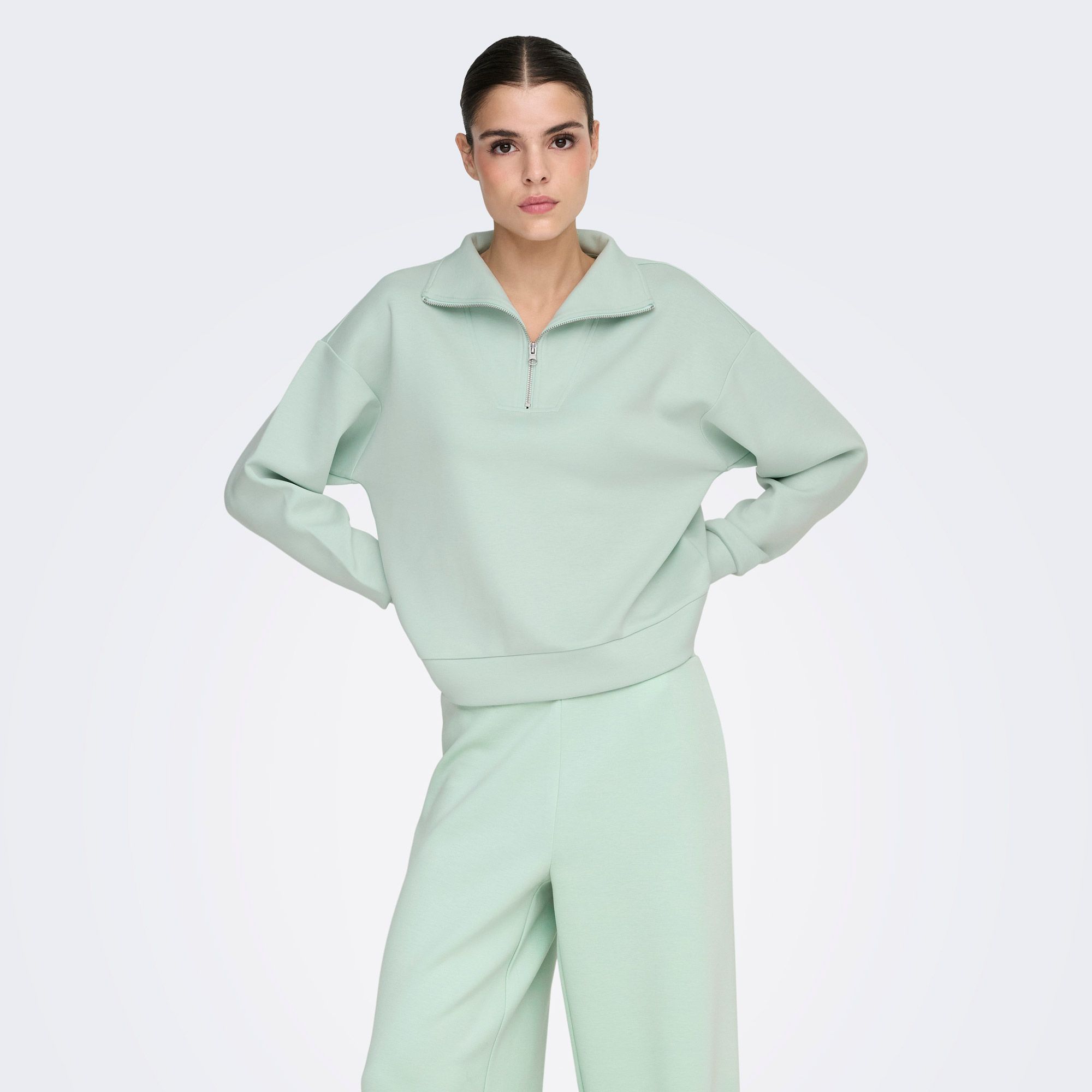 Only Play Lounge Life 1/4 Zip Sweater Dames