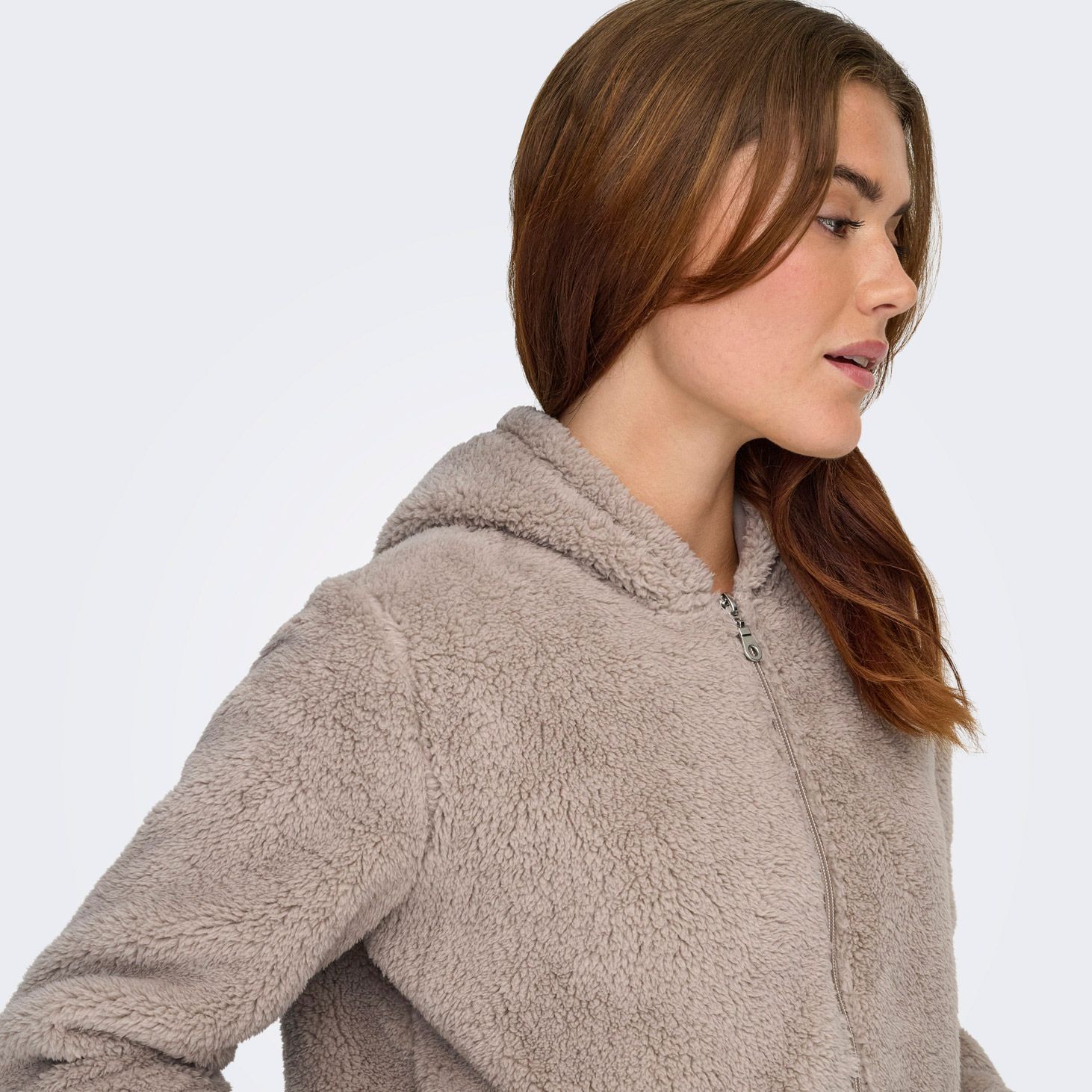 Only Play Cas-Fluf Hooded Short Vest Dames