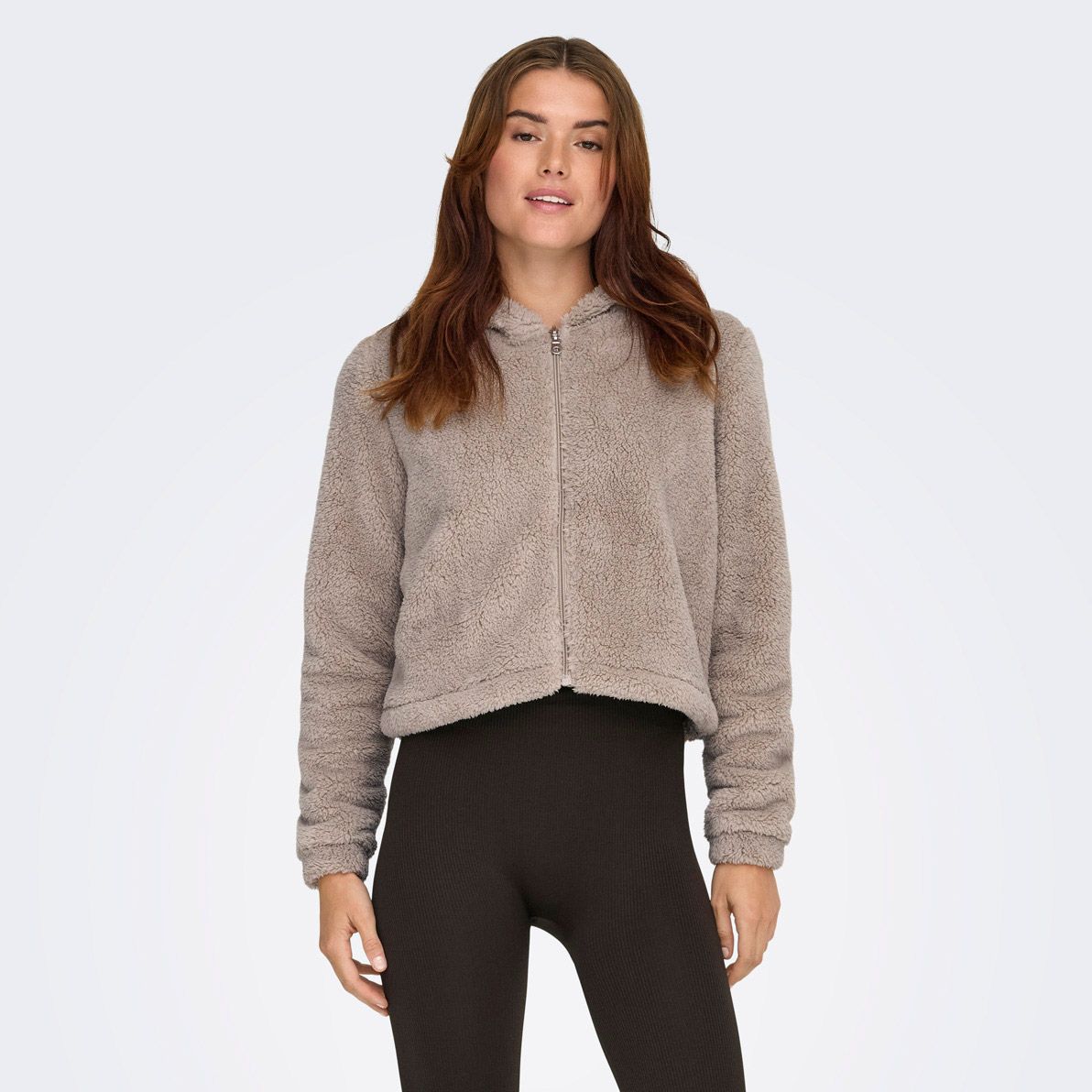 Only Play Cas-Fluf Hooded Short Vest Dames