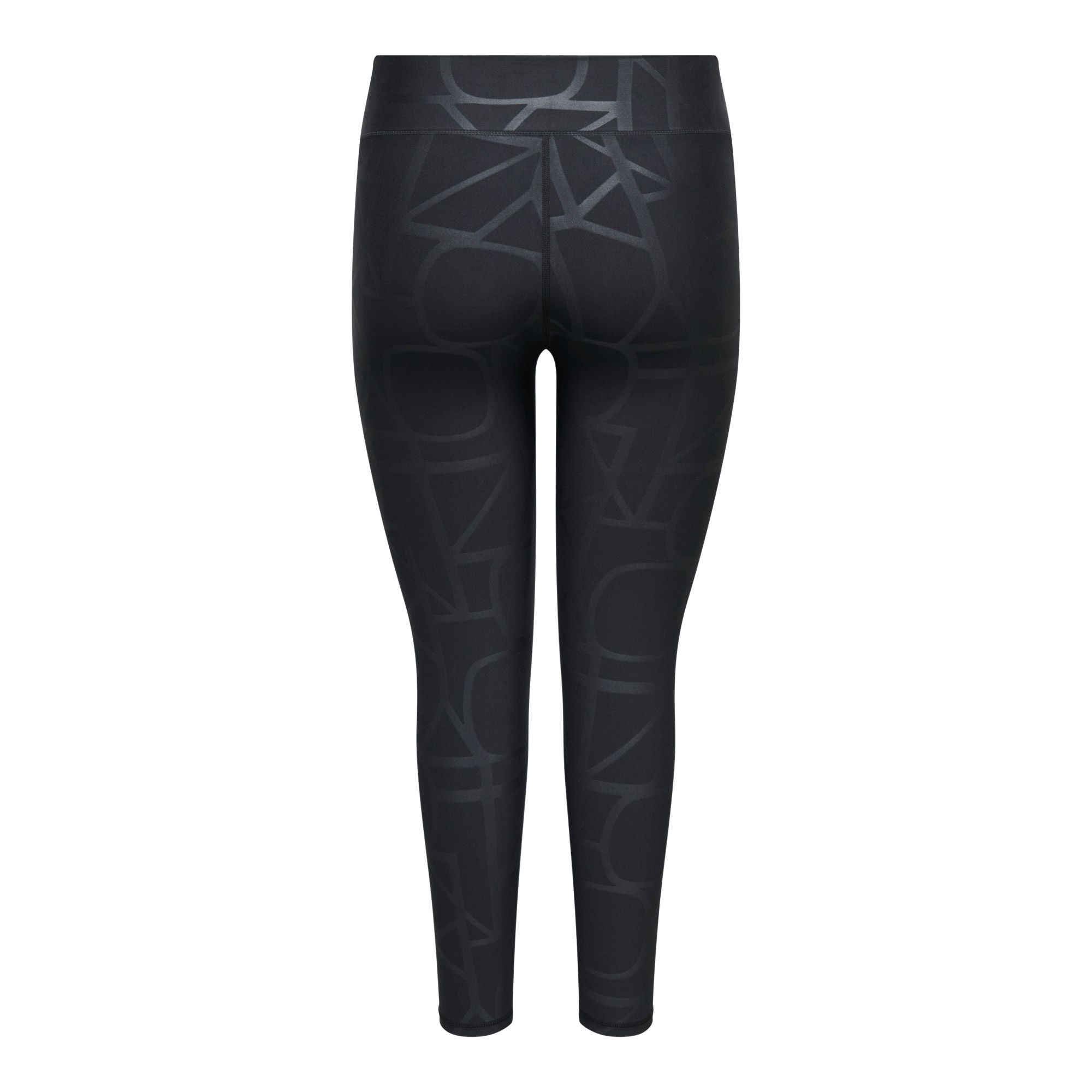 Only Play Font 2 Logo Skinny HW AOP Train Tight Dames (curvy)