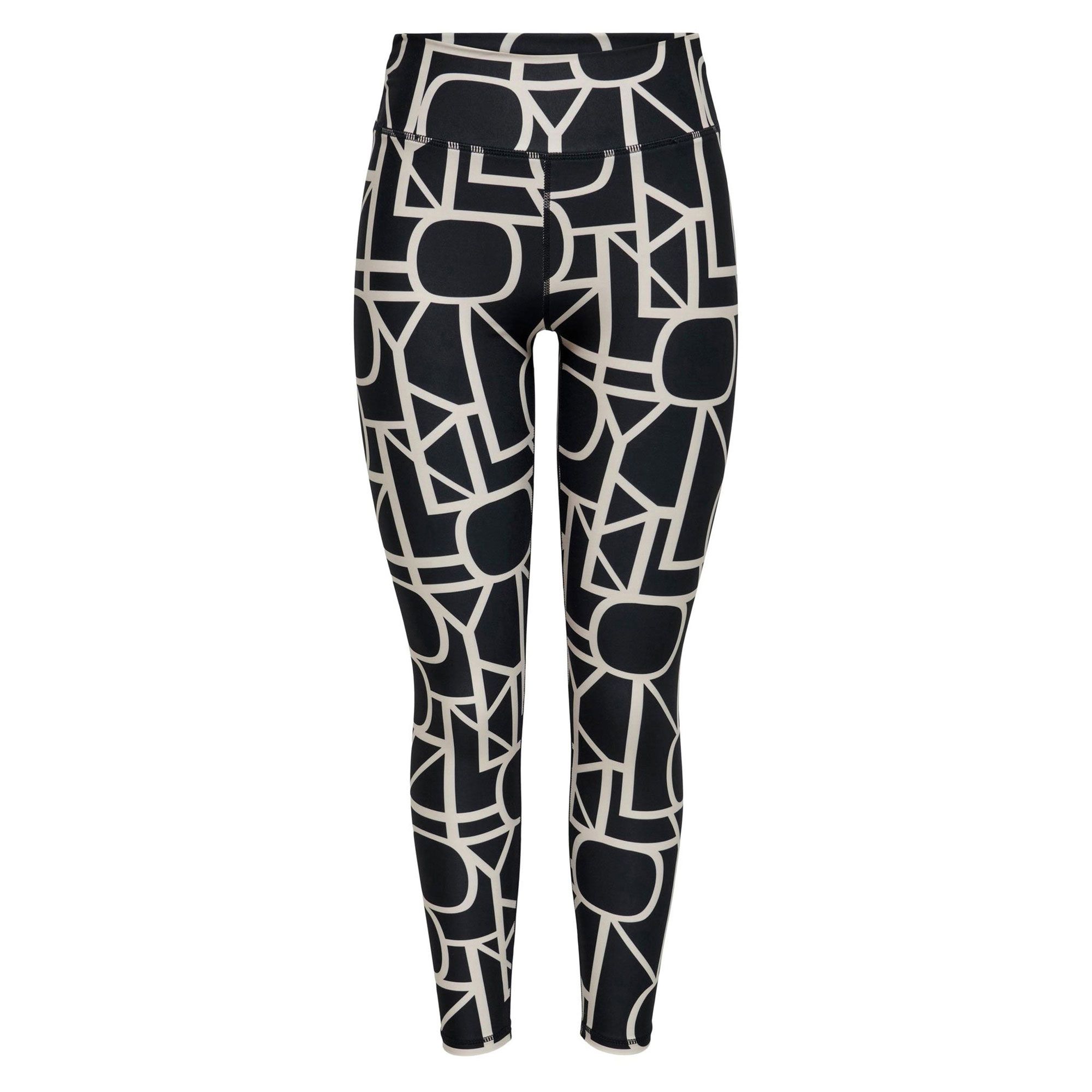 Only Play Font Logo High Waist Tight Dames