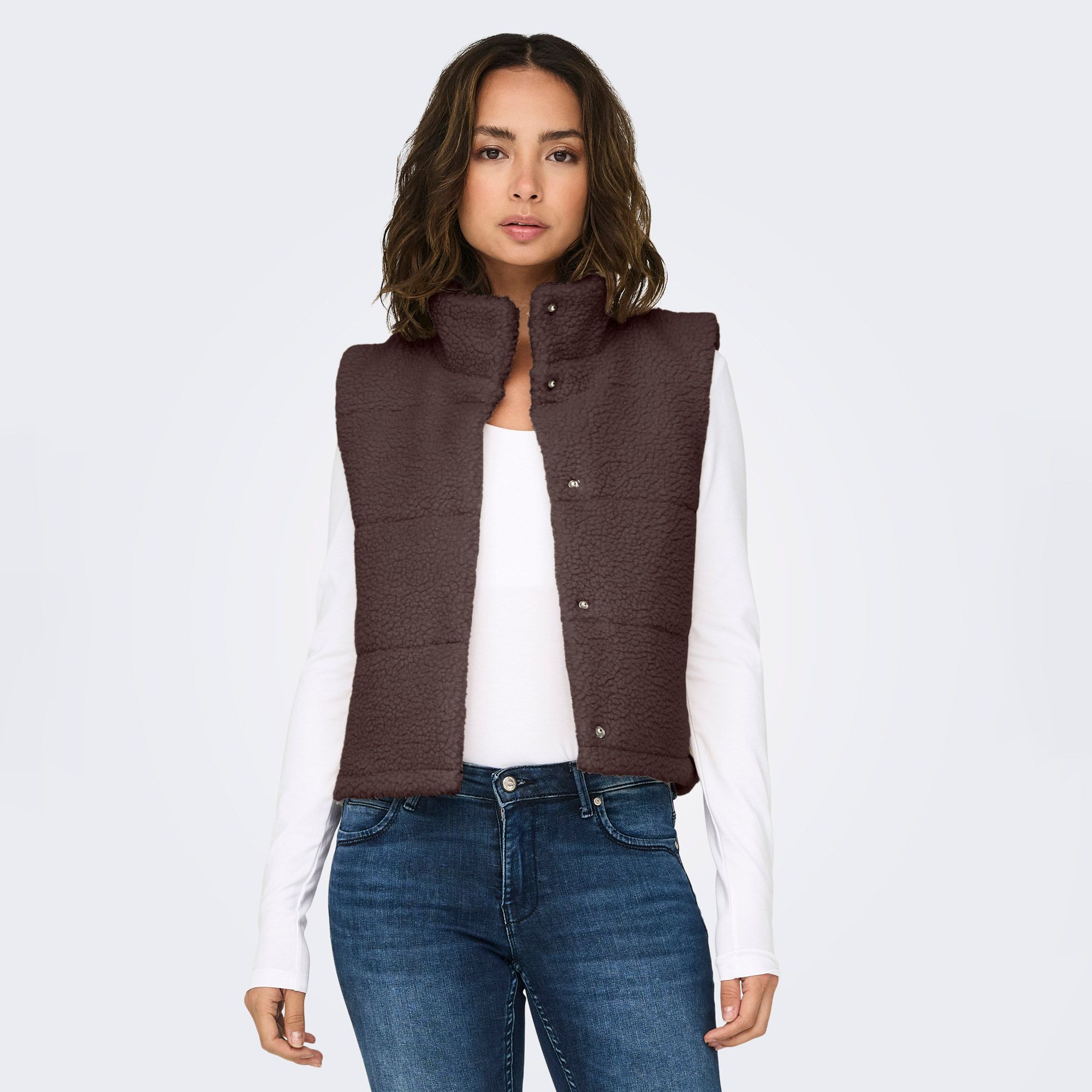 Only Sandra Teddy Bodywarmer Dames