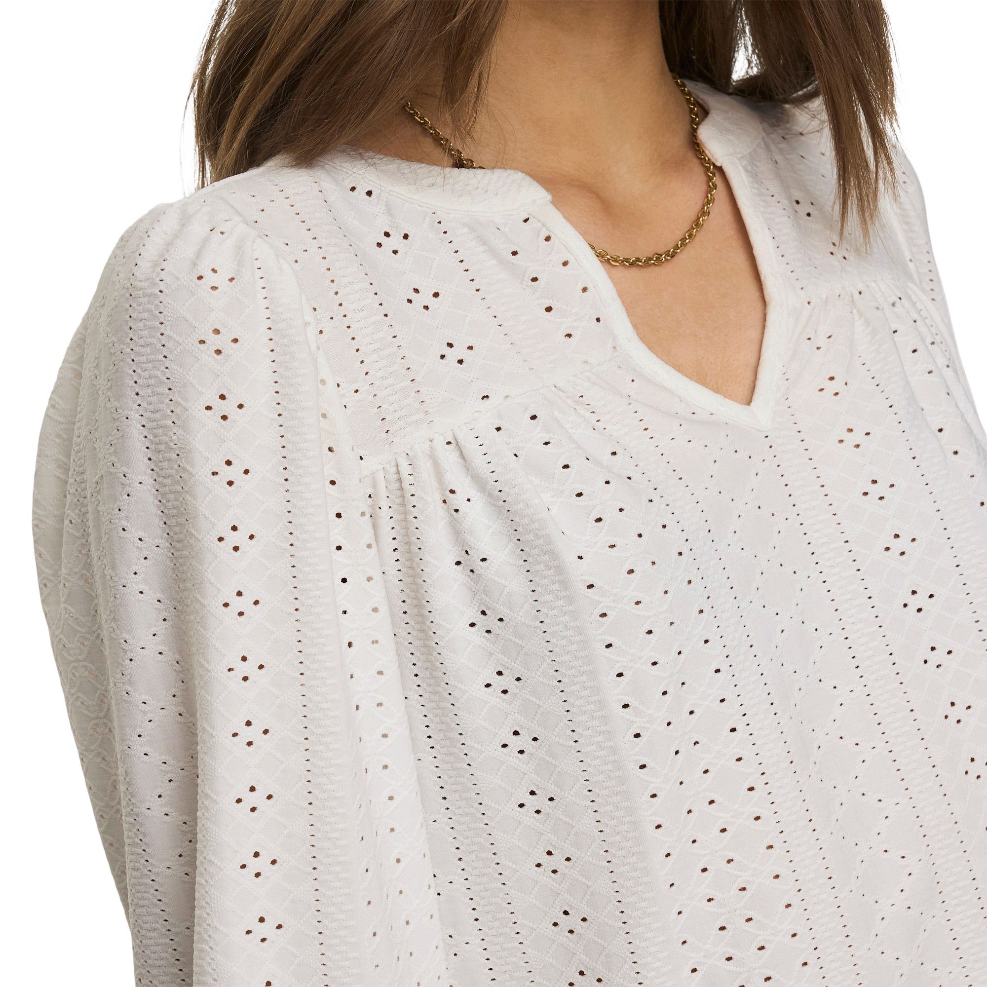 Only Sandra LS Split Blouse Dames