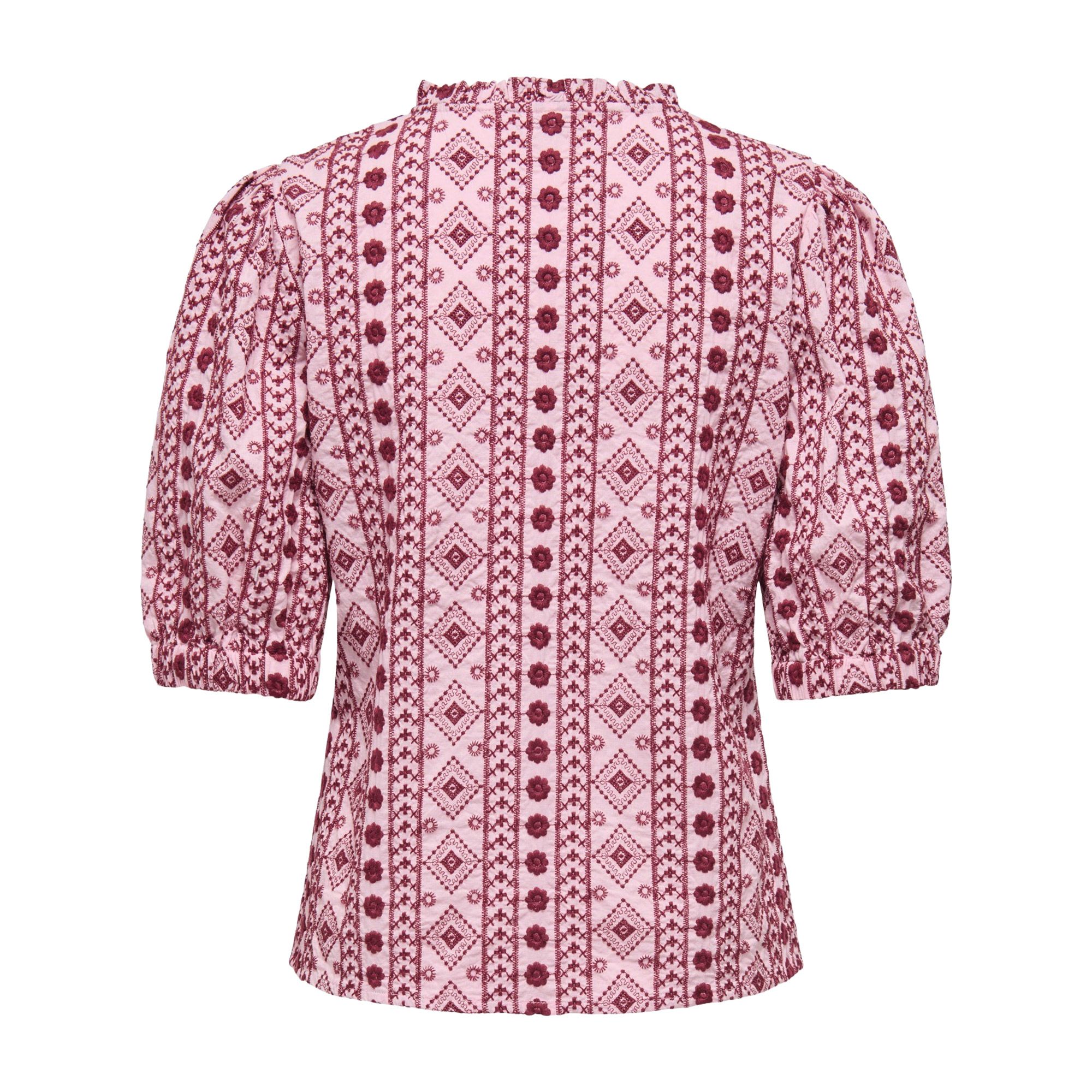 Blouse Only Pippi Life SS V-neck Femmes