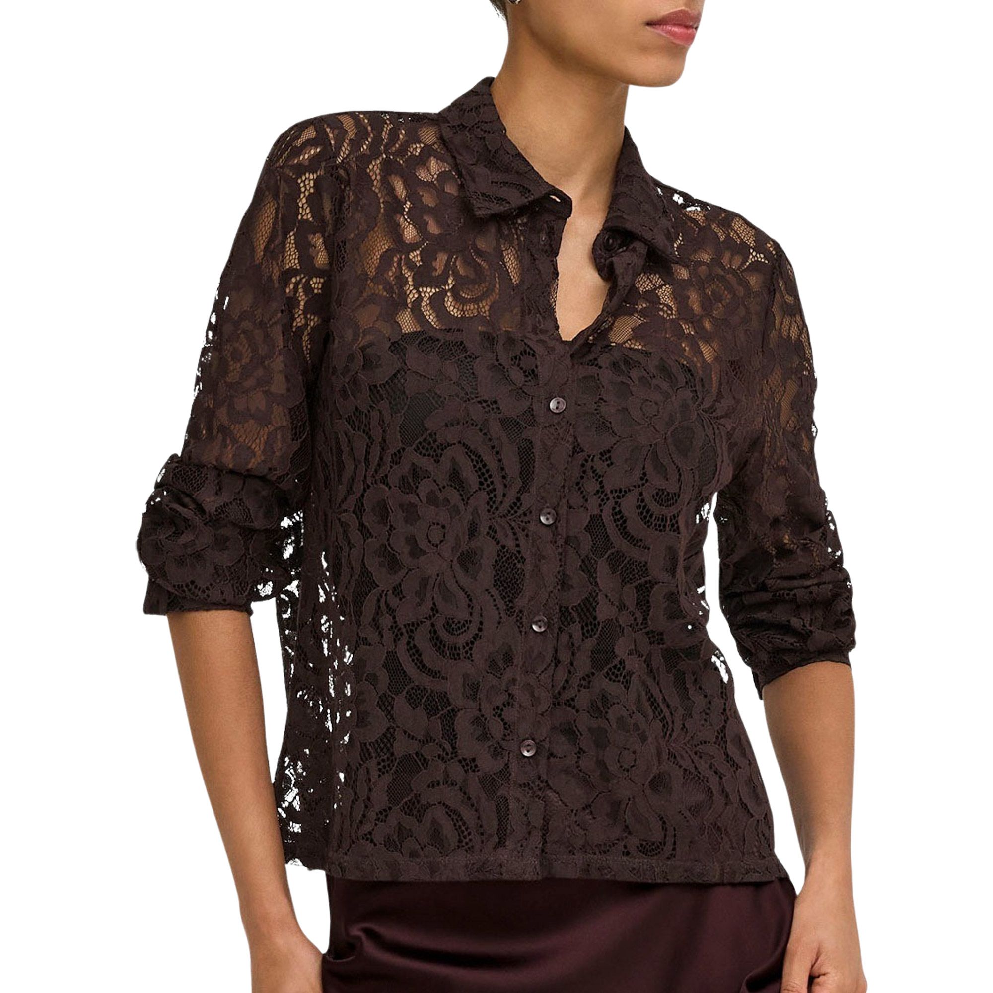 Only Birun Lace Blouse Dames