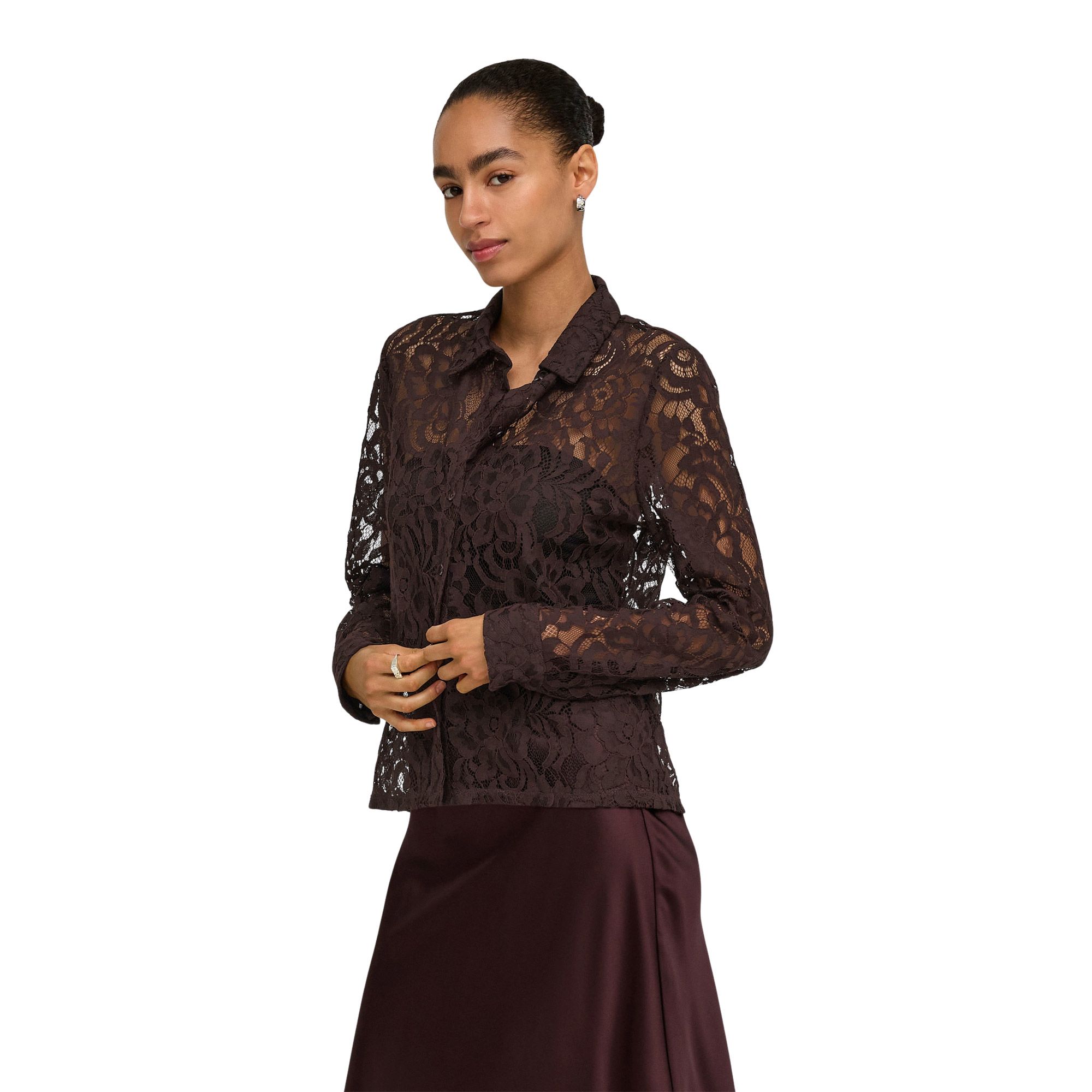 Only Birun Lace Blouse Dames