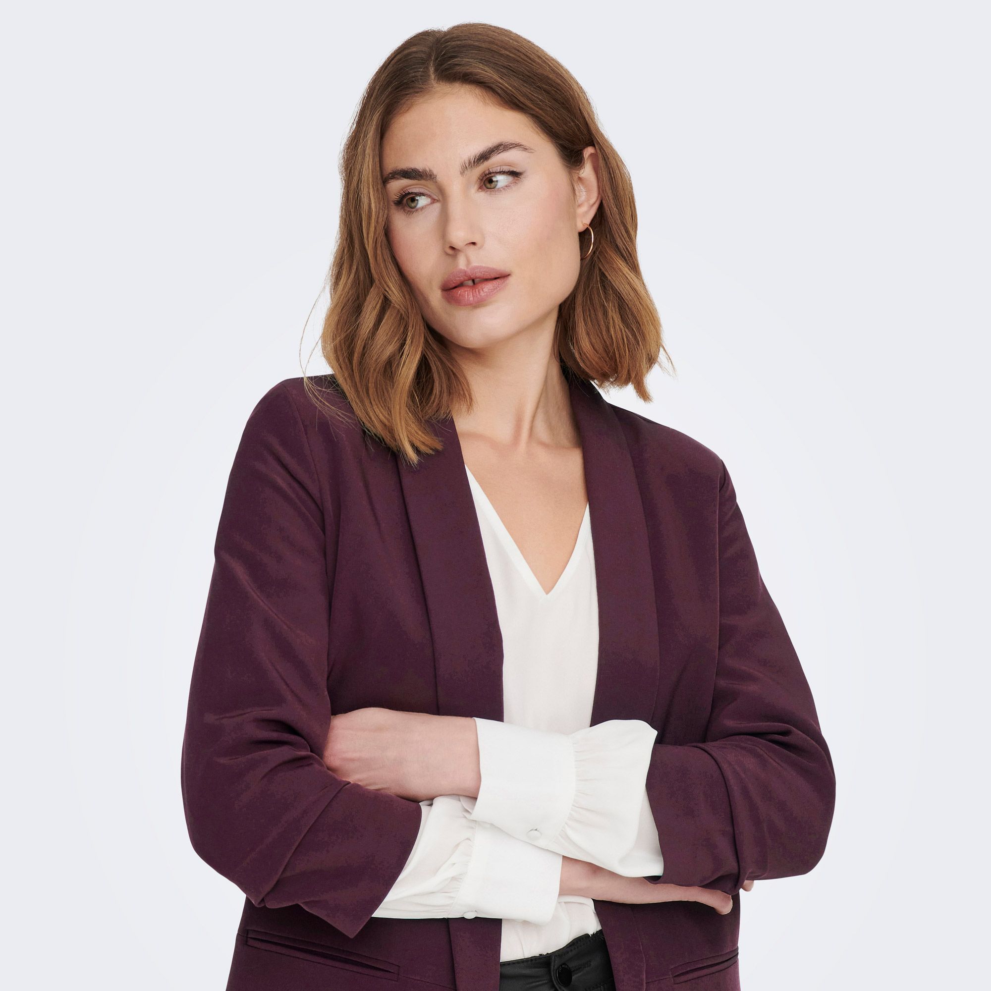 ONLY Onlelly 3/4 Life Blazer Tlr Noos Blazer dames, Zwart,38