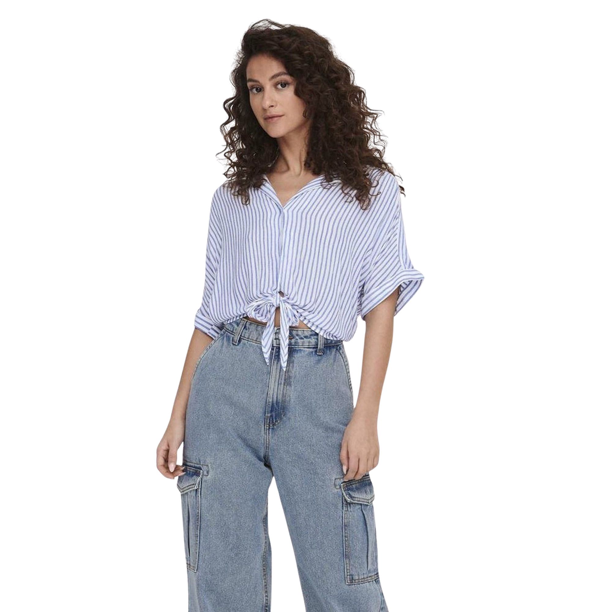 Only Paula Tie Blouse Dames