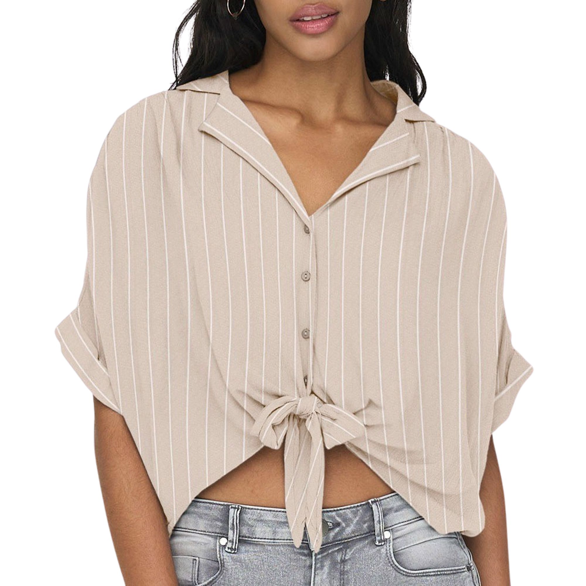 Only Paula Tie Blouse Dames