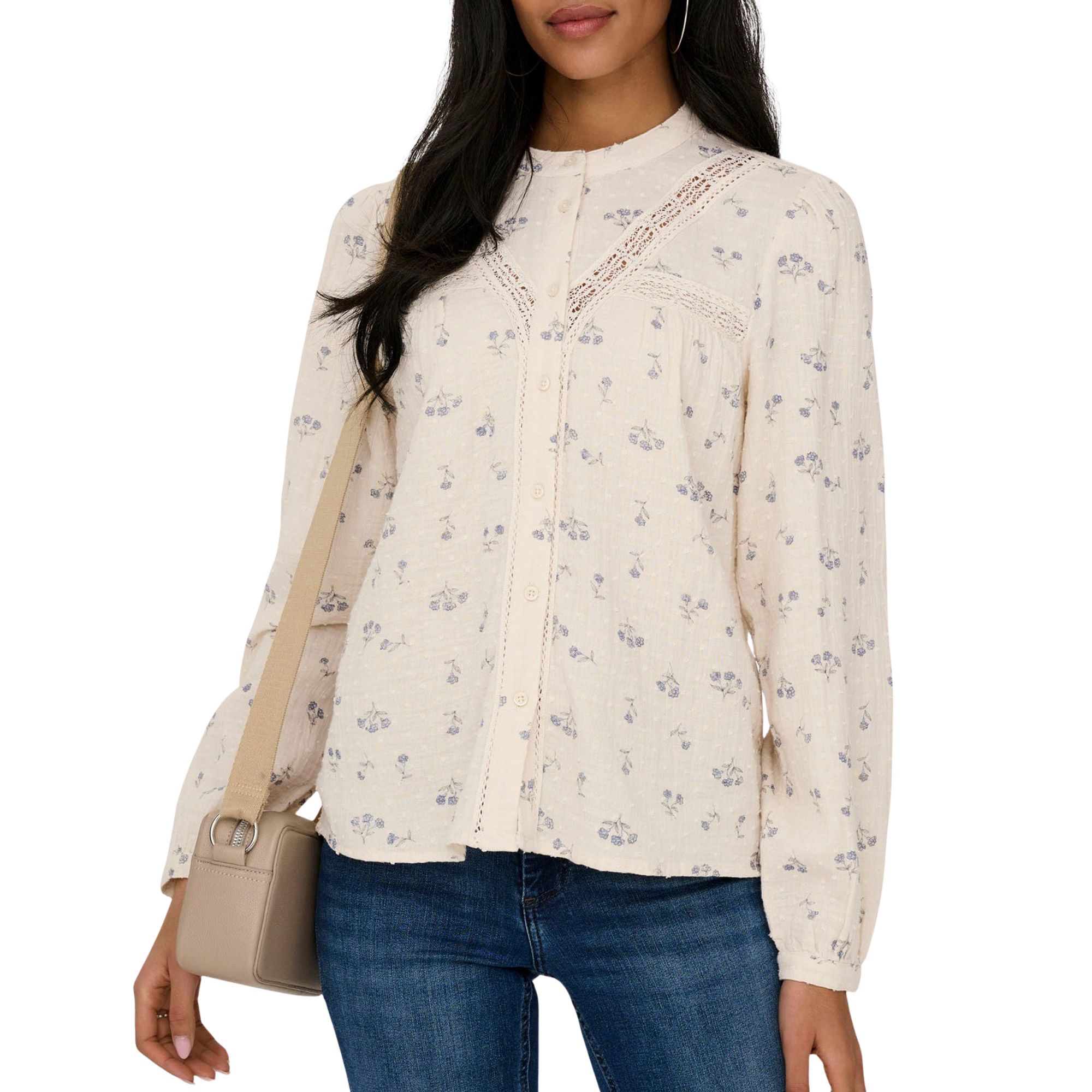 Only Lari Flower Blouse Dames