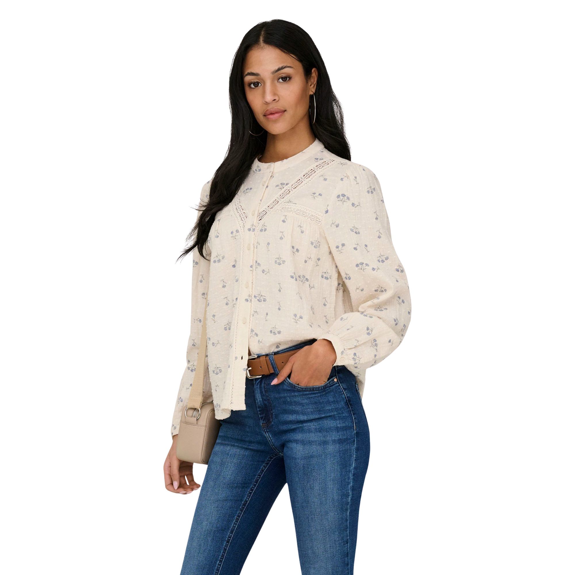 Only Lari Flower Blouse Dames