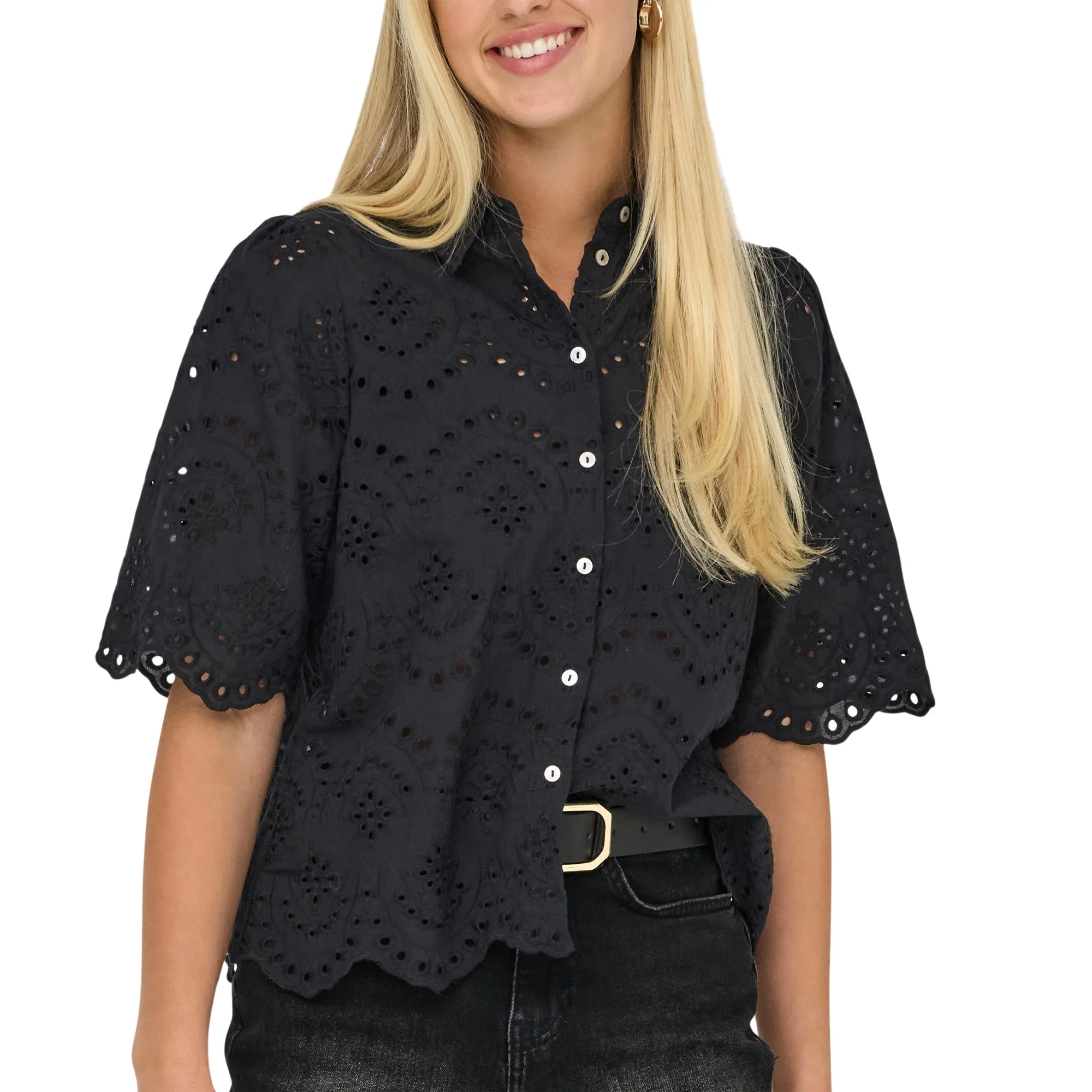 Only Valais SS Blouse Dames